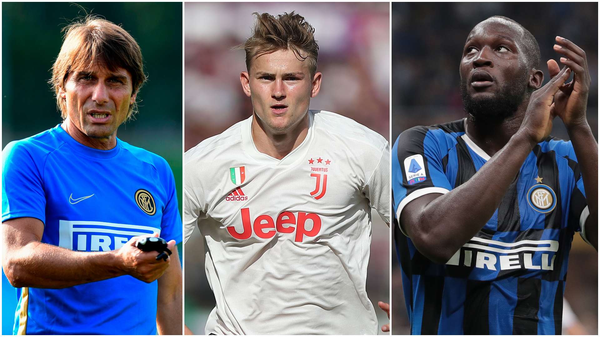 Conte De Ligt Lukaku - Inter Juventus