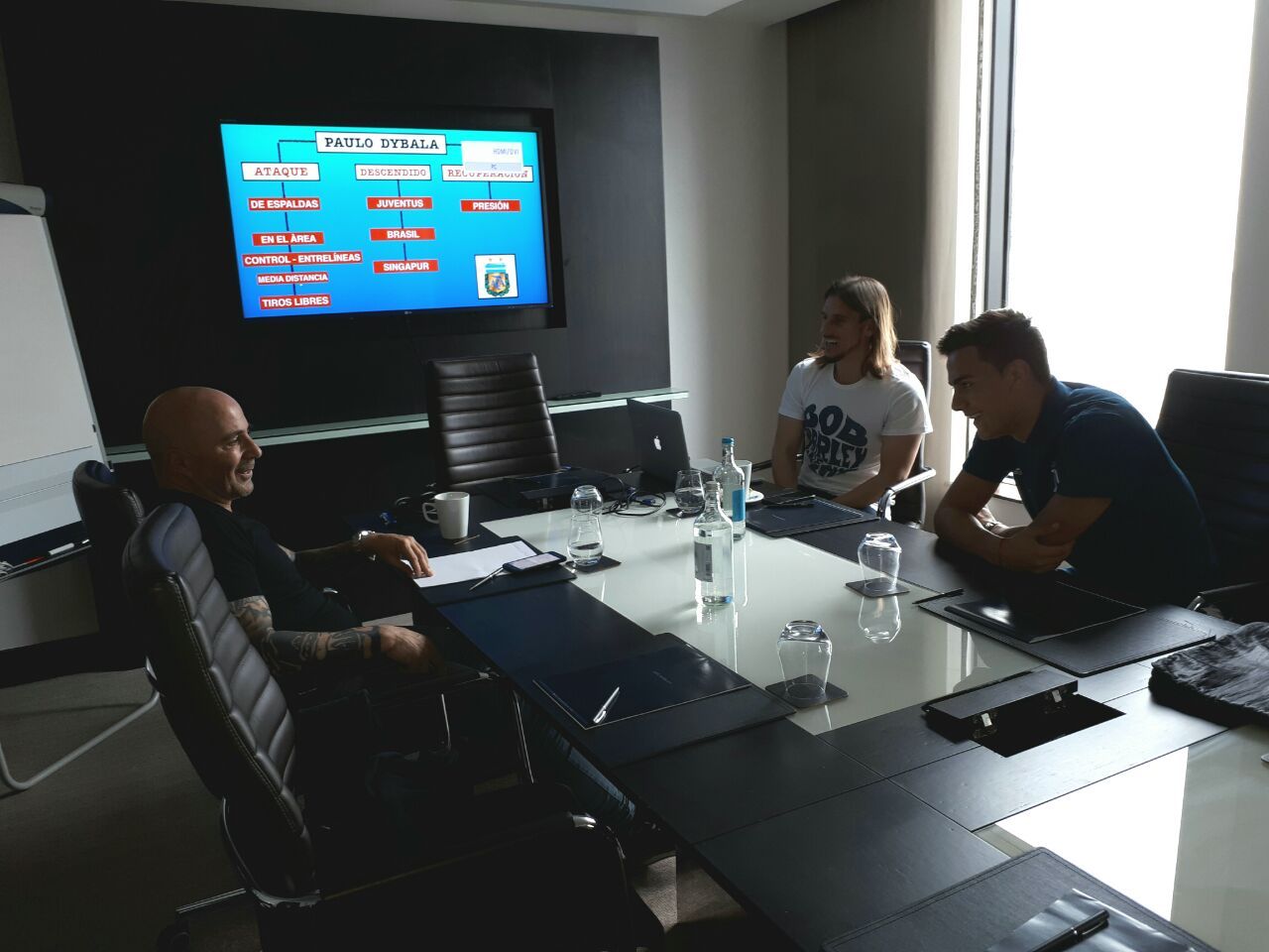 Jorge Sampaoli Sebastian Beccacece Paulo Dybala Seleccion Argentina