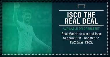Real Madrid Isco boost graphic