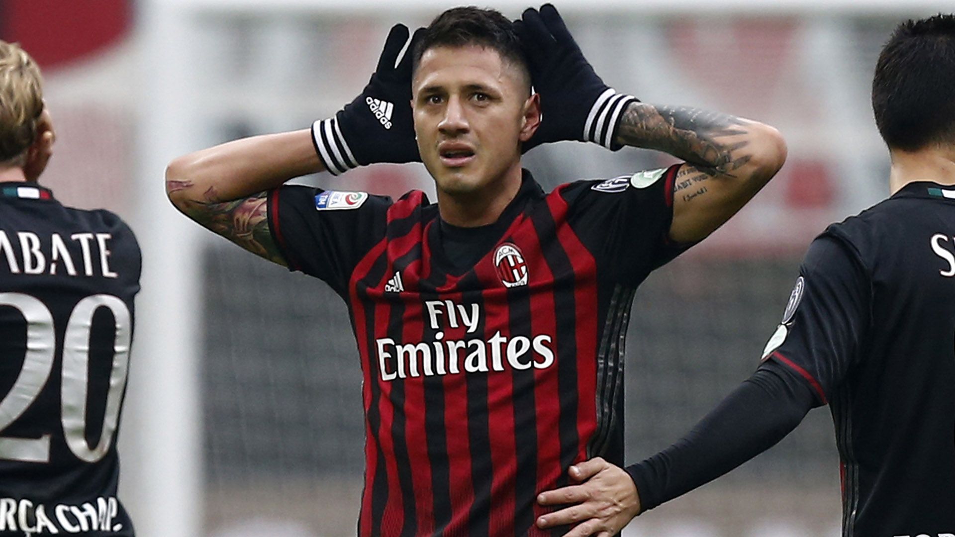 Gianluca Lapadula Milan Crotone Serie A