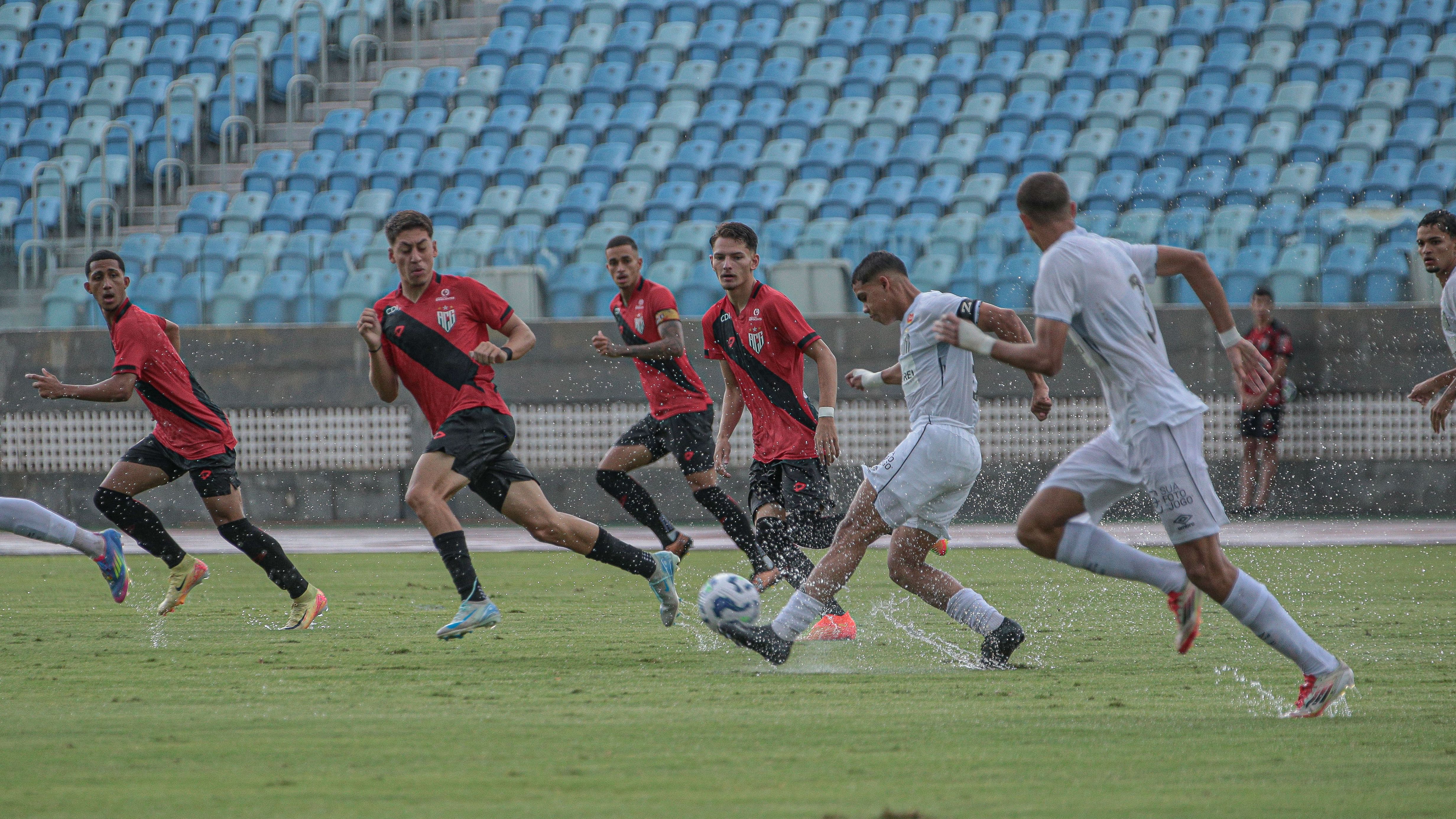 Santos x Atlético-GO, Brasileiro sub-20 2025