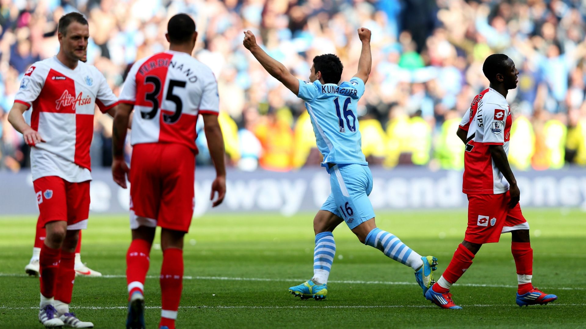 Sergio Aguero Manchester City 2012