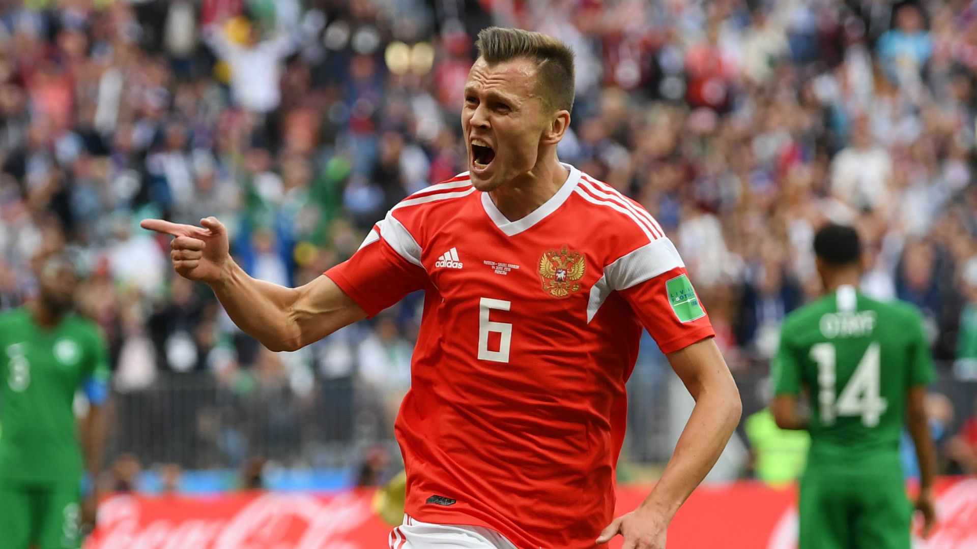 Denis Cheryshev Russia 2018