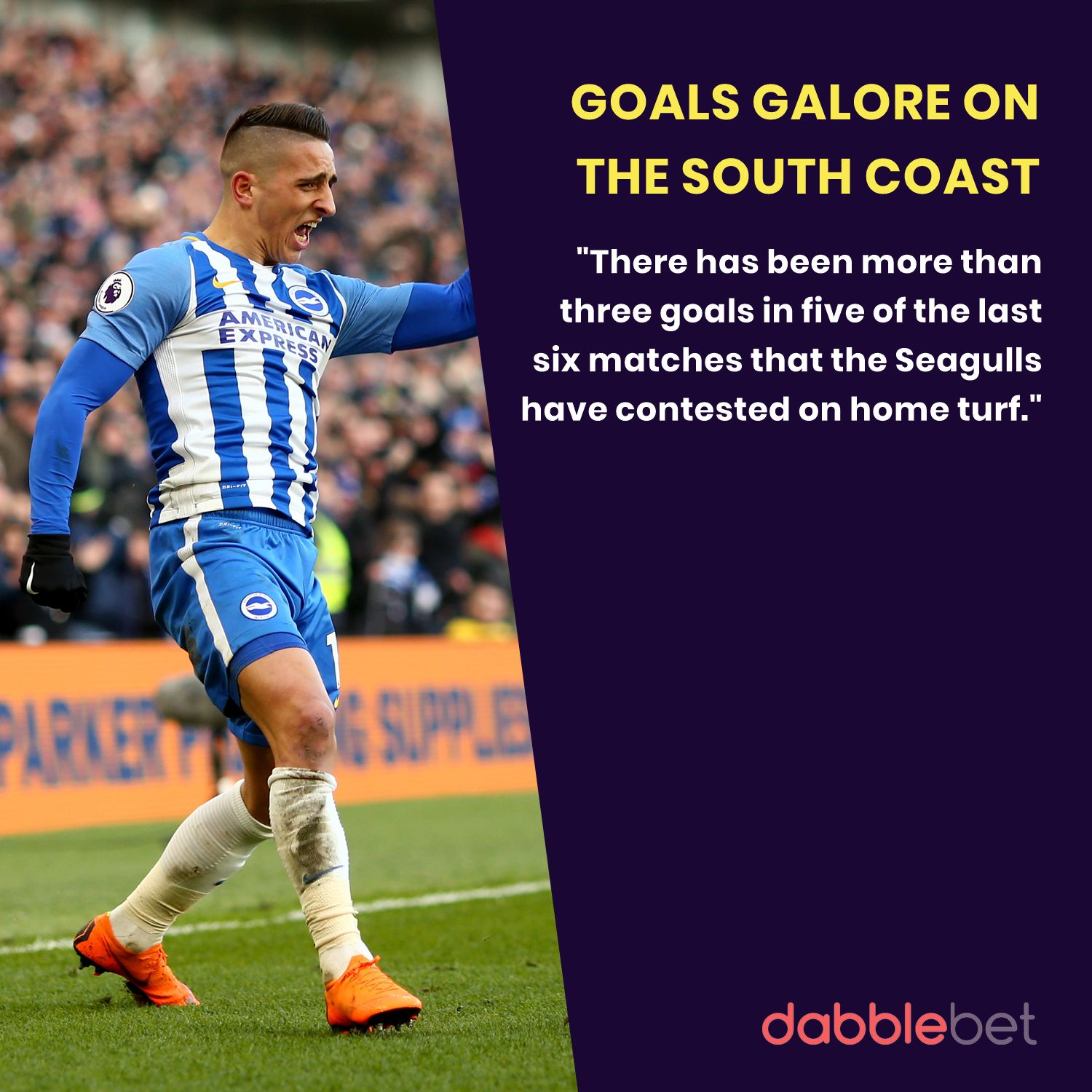 Brighton Arsenal graphic