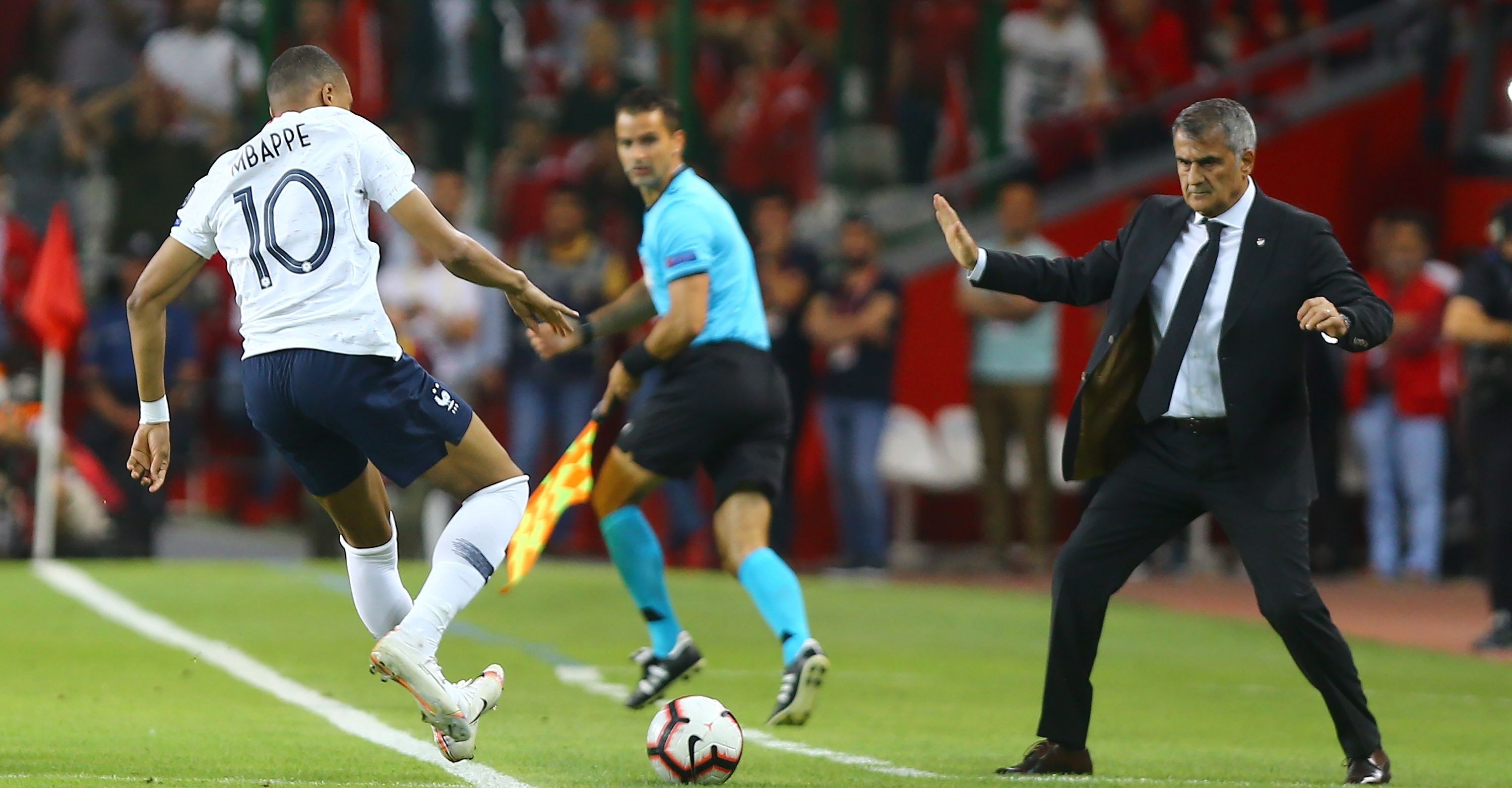 Kylian Mbappe Senol Gunes Turkey France UEFA European Qualifications 06/09/19