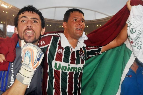 Fluminense campeão brasileiro 2010 Ricardo Berna e Washington