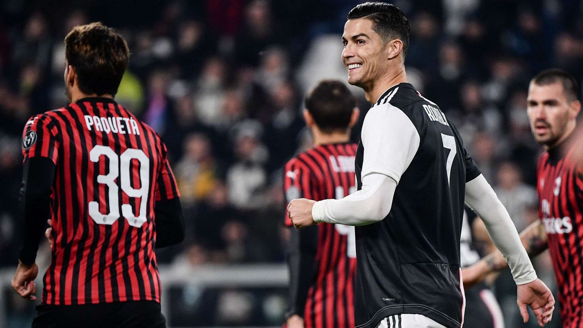 Cristiano Ronaldo Juventus Milan Serie A