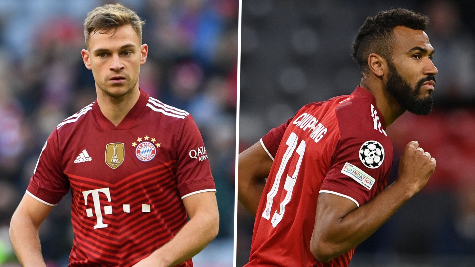 Joshua Kimmich Eric Maxim Choupo-Moting FC Bayern München