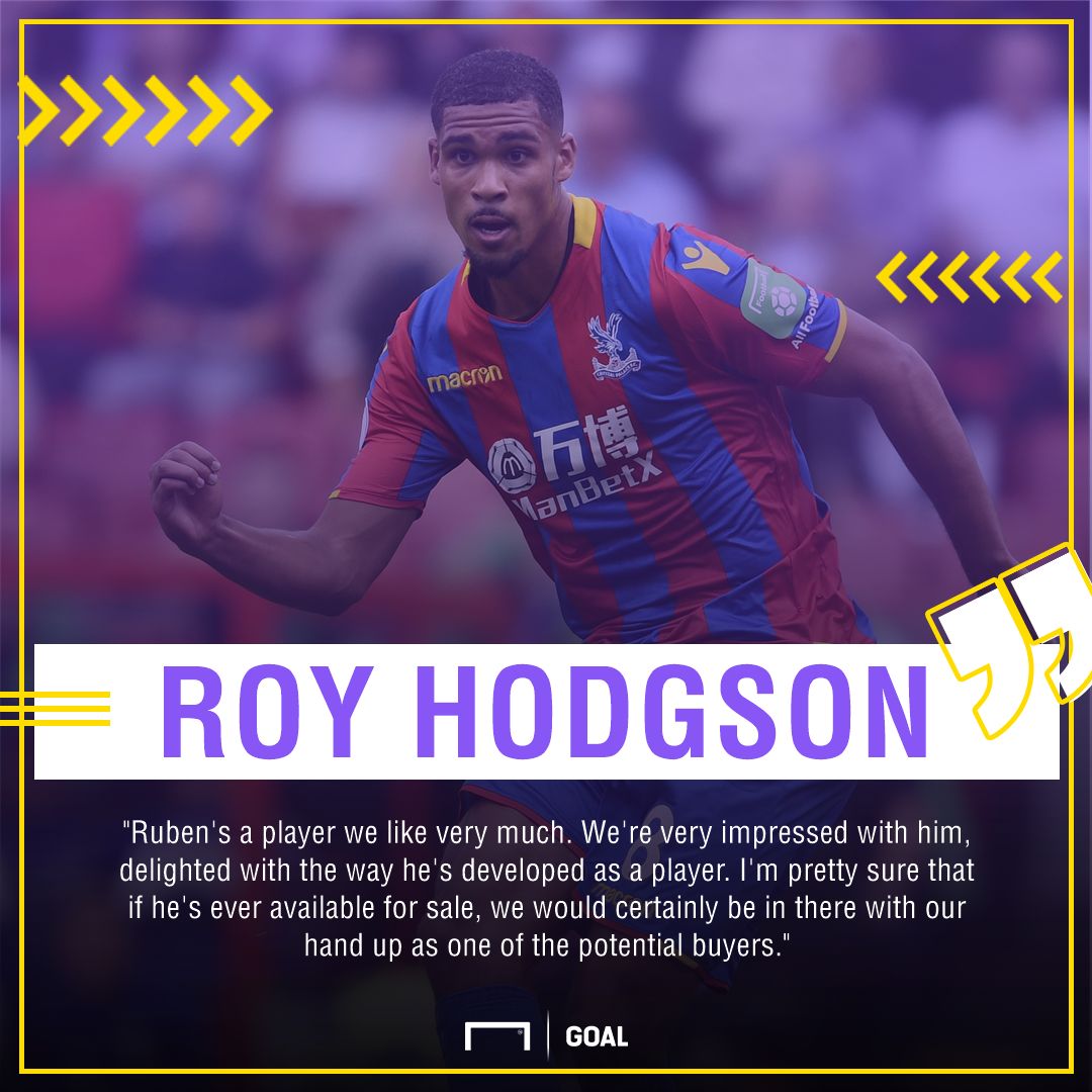 Roy Hodgson Ruben Loftus-Cheek interest