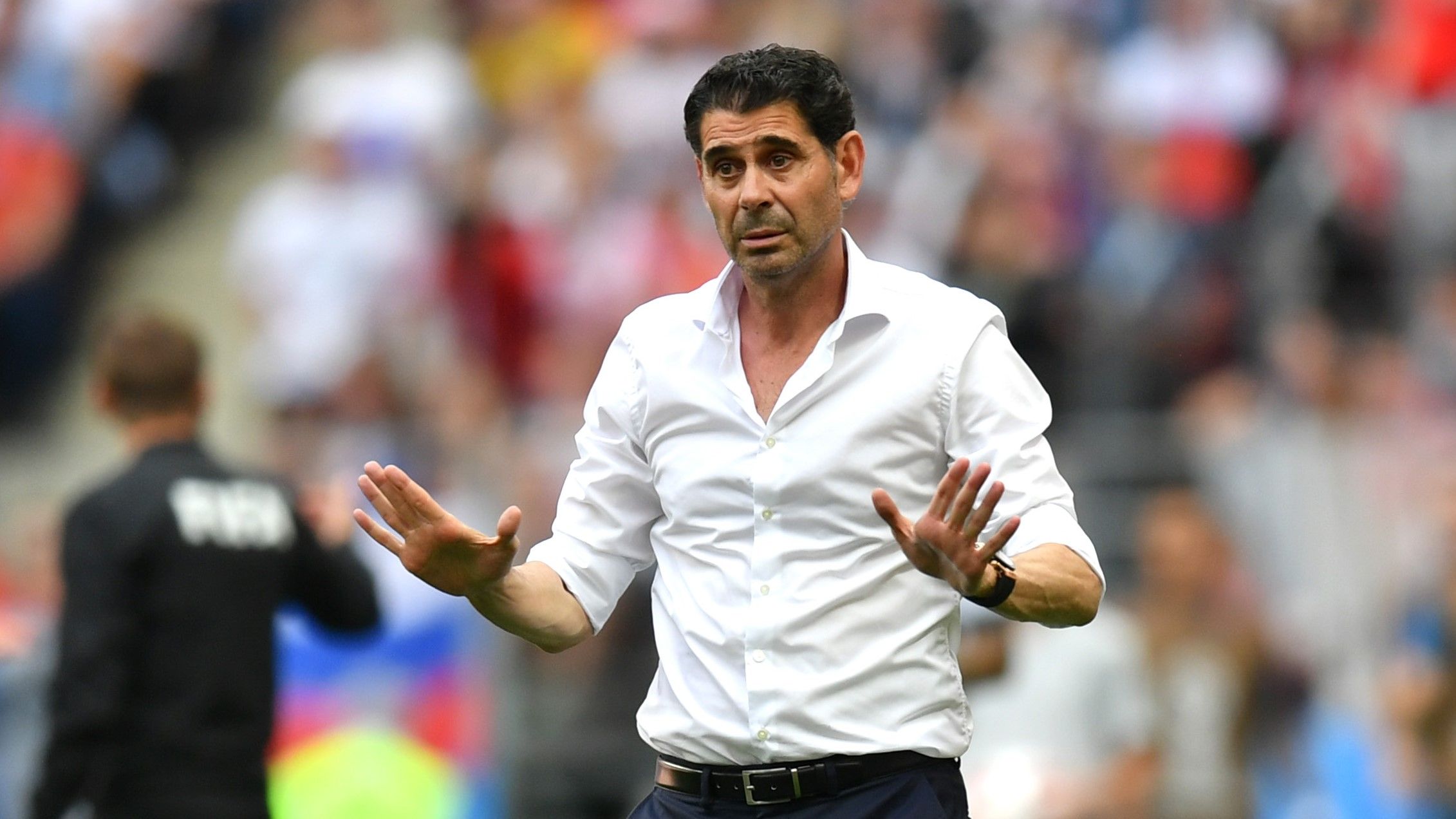 Fernando Hierro España Rusia Spain Russia 01072018