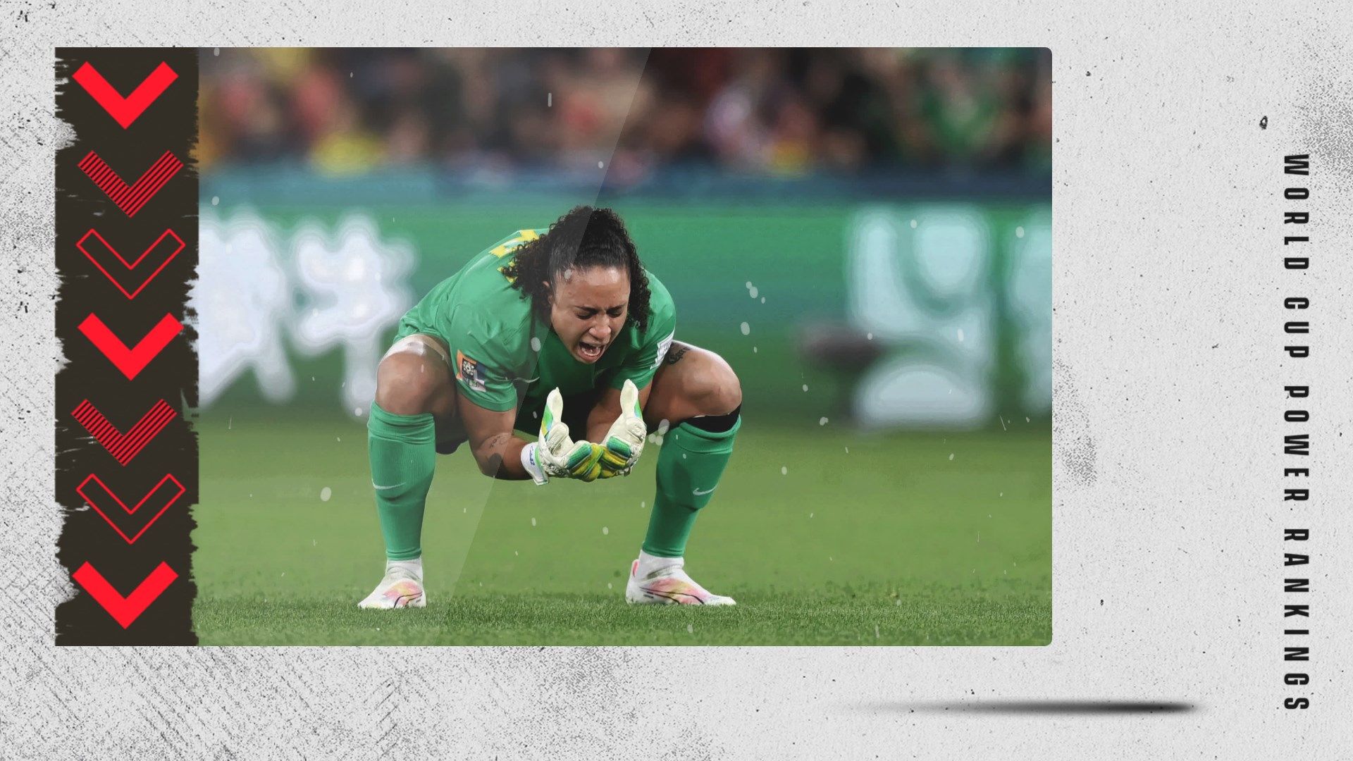 Brazil World Cup power rankings down