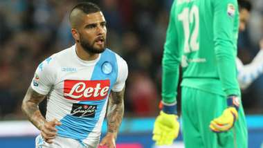 Insigne Napoli Fiorentina Serie A