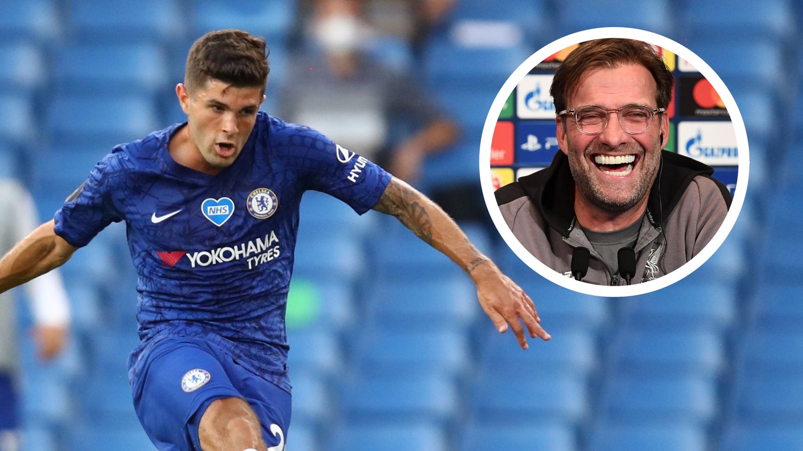 Klopp Pulisic composite