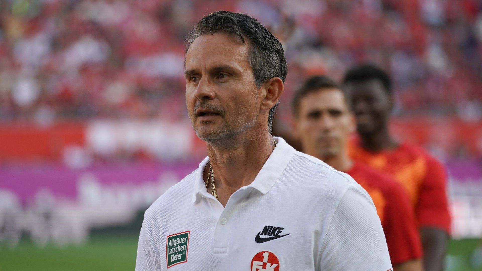 Dirk Schuster of 1. FC Kaiserslautern