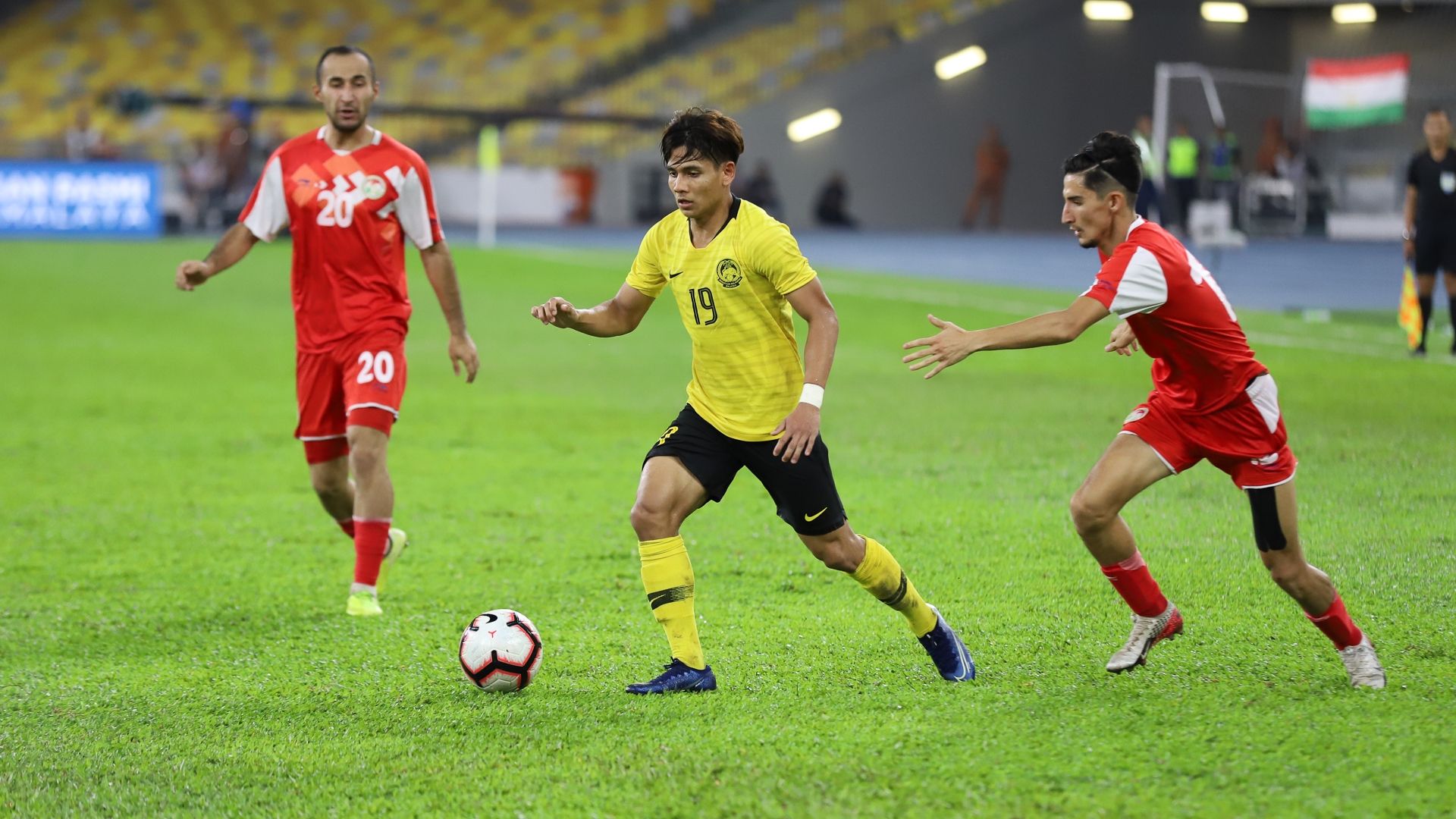 Akhyar Rashid, Malaysia v Tajikistan, International Friendly, 9 Nov 2019