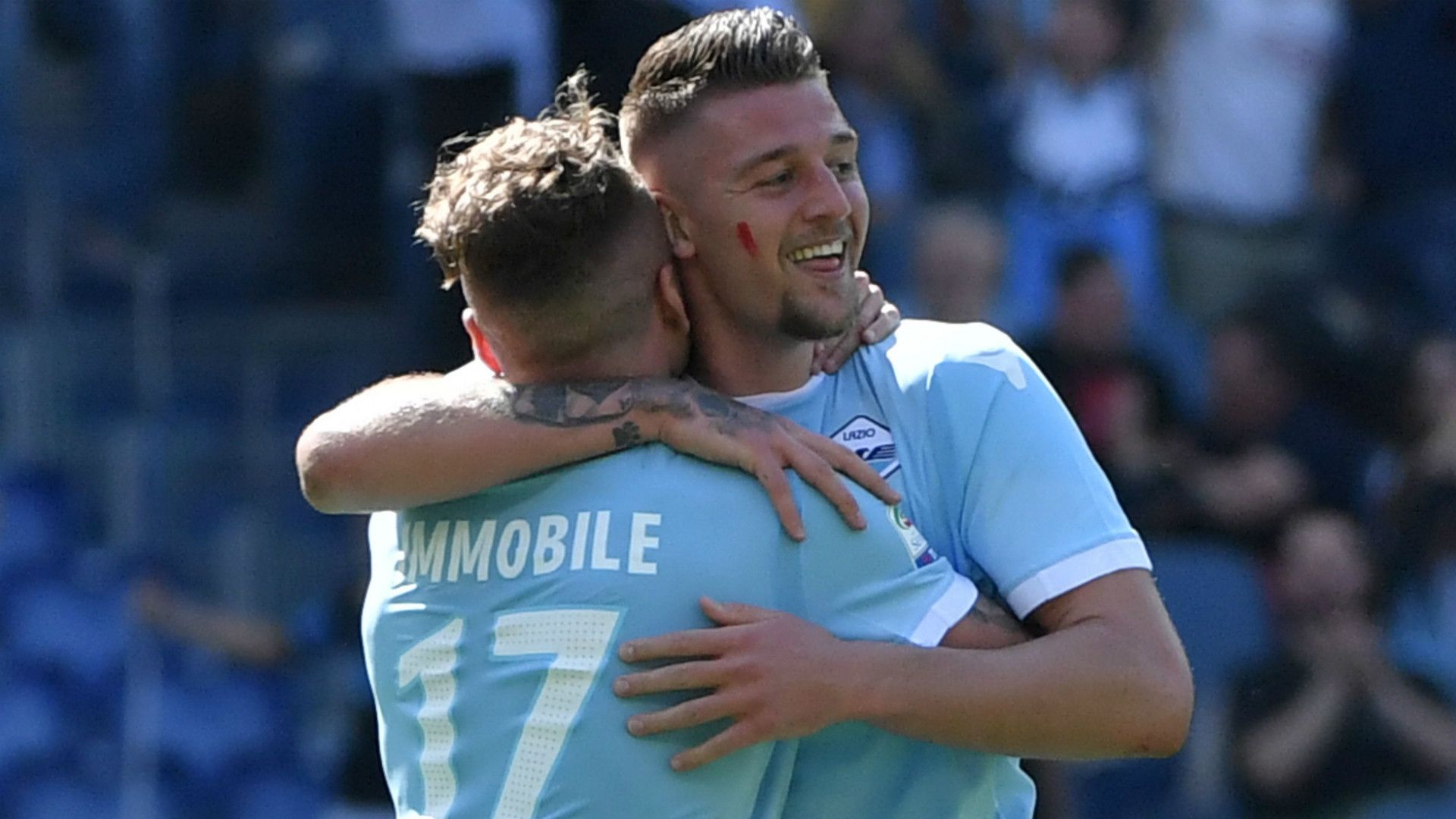Milinkovic Savic Immobile Lazio Sampdoria