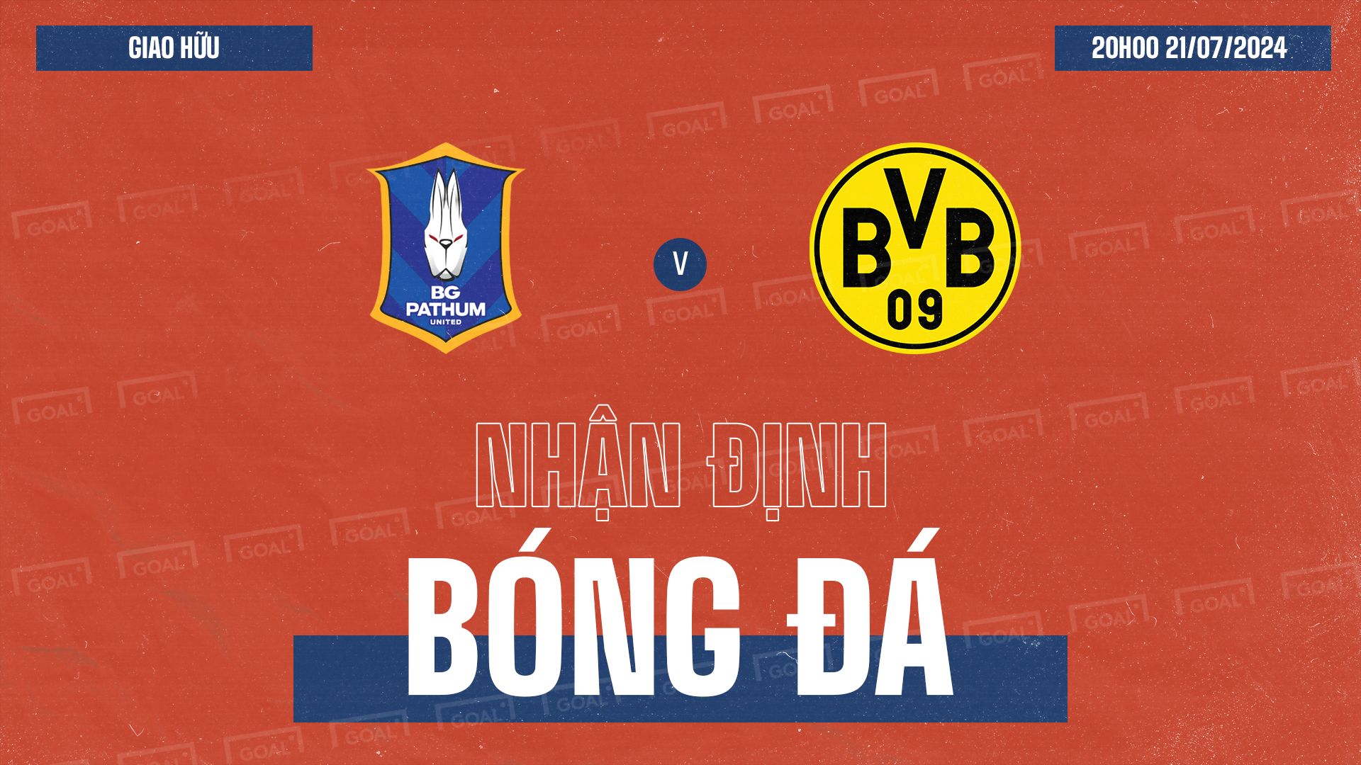 BG Pathum United vs. Borussia Dortmund Club Friendlies 2024 GFX