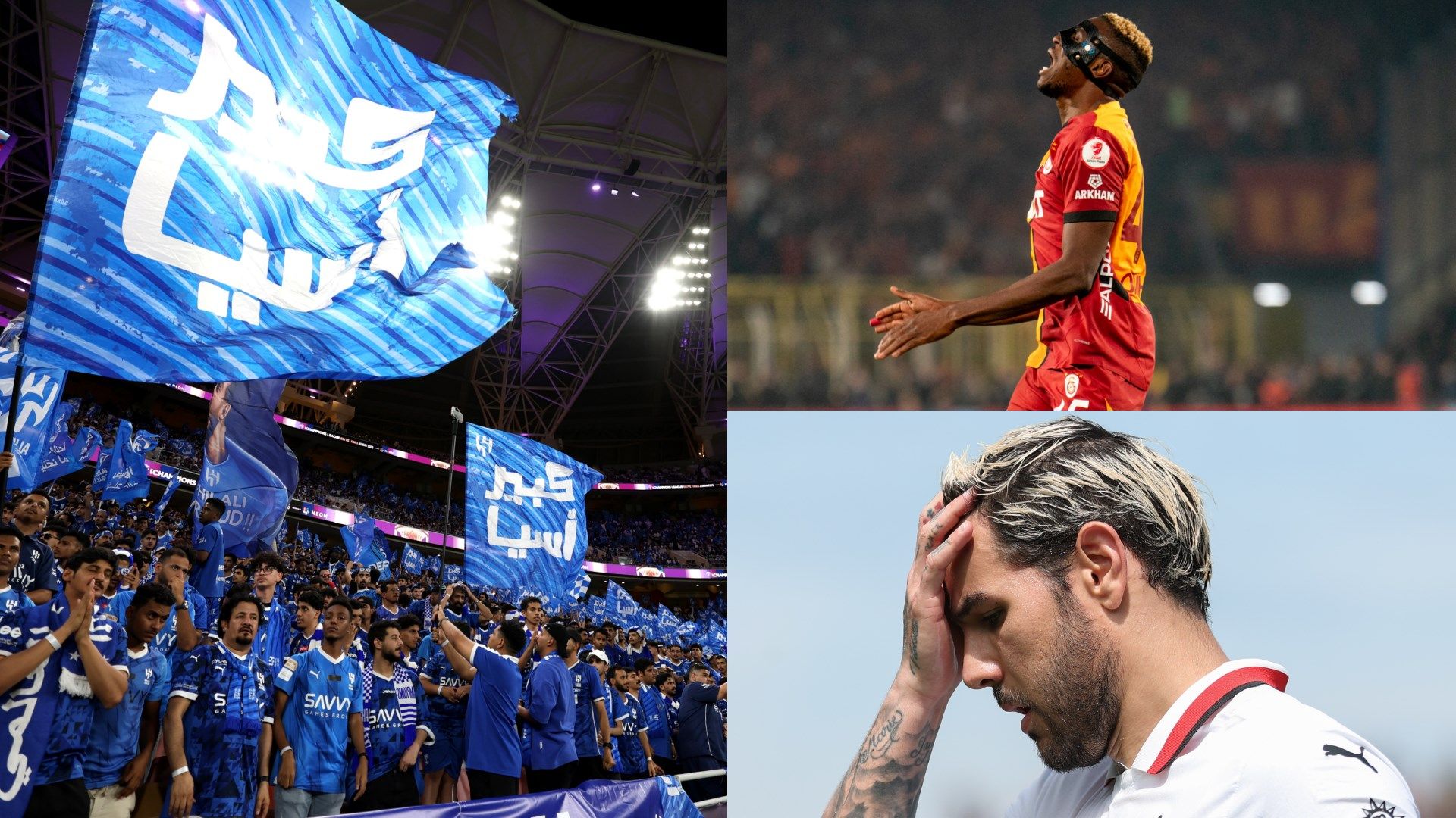 Hilal Fans - Victor Osimhen - Theo Hernandez