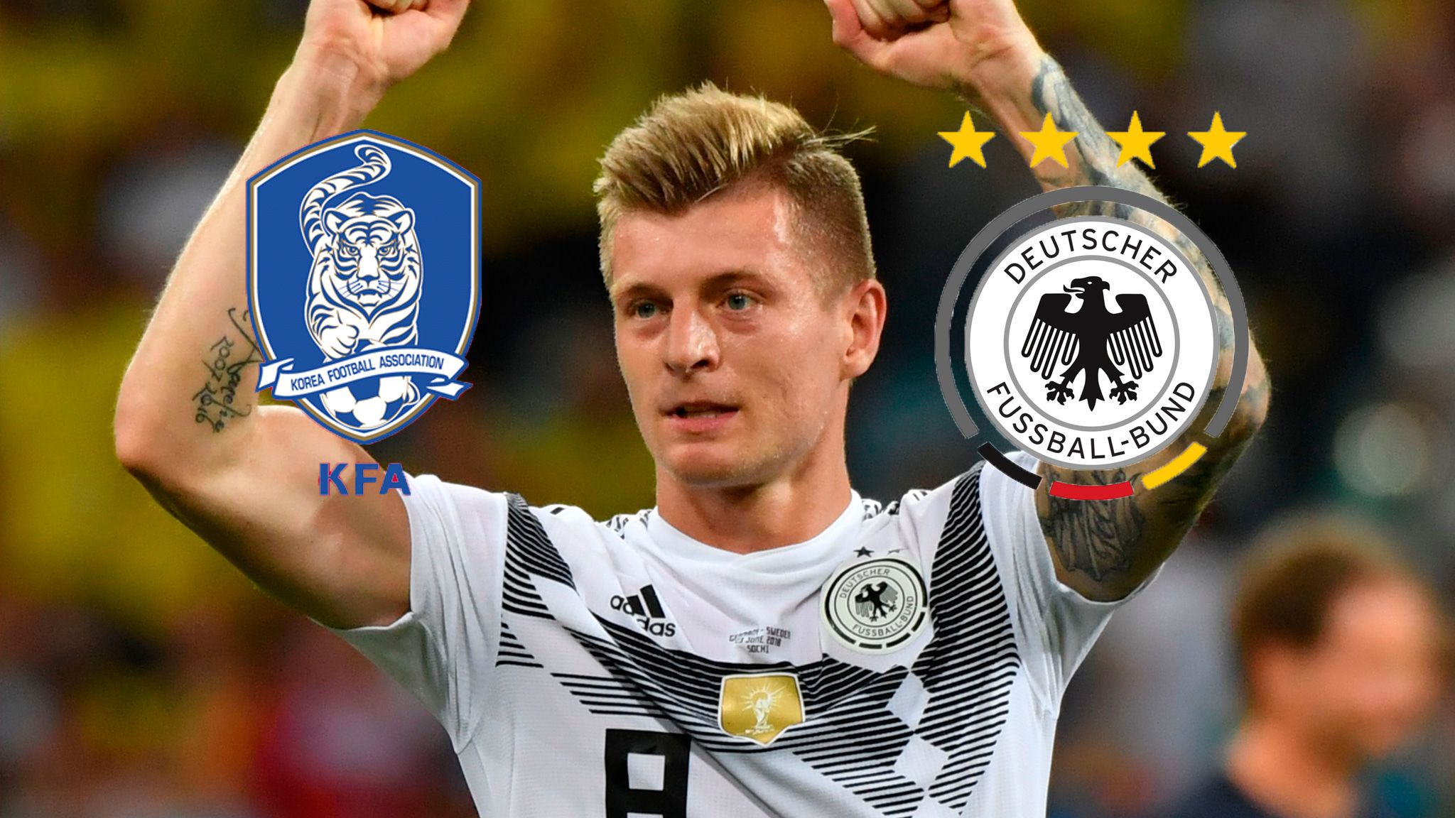 Südkorea Deutschland TV LIVE STREAM WM 2018 Kroos