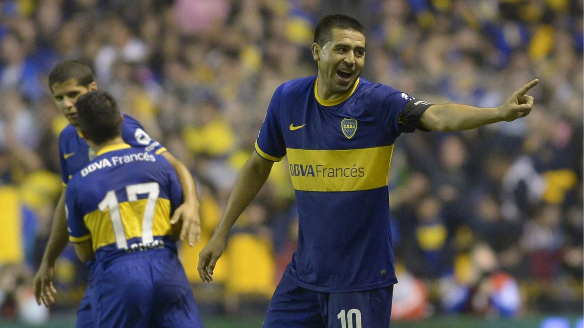 Riquelme Boca Juniors Argentinien 30032014