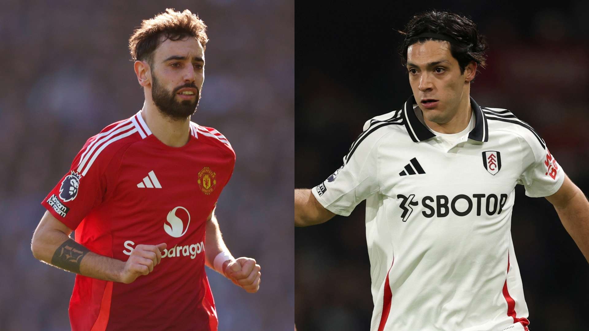 Bruno Fernandes Man Utd Raul Jimenez Fulham