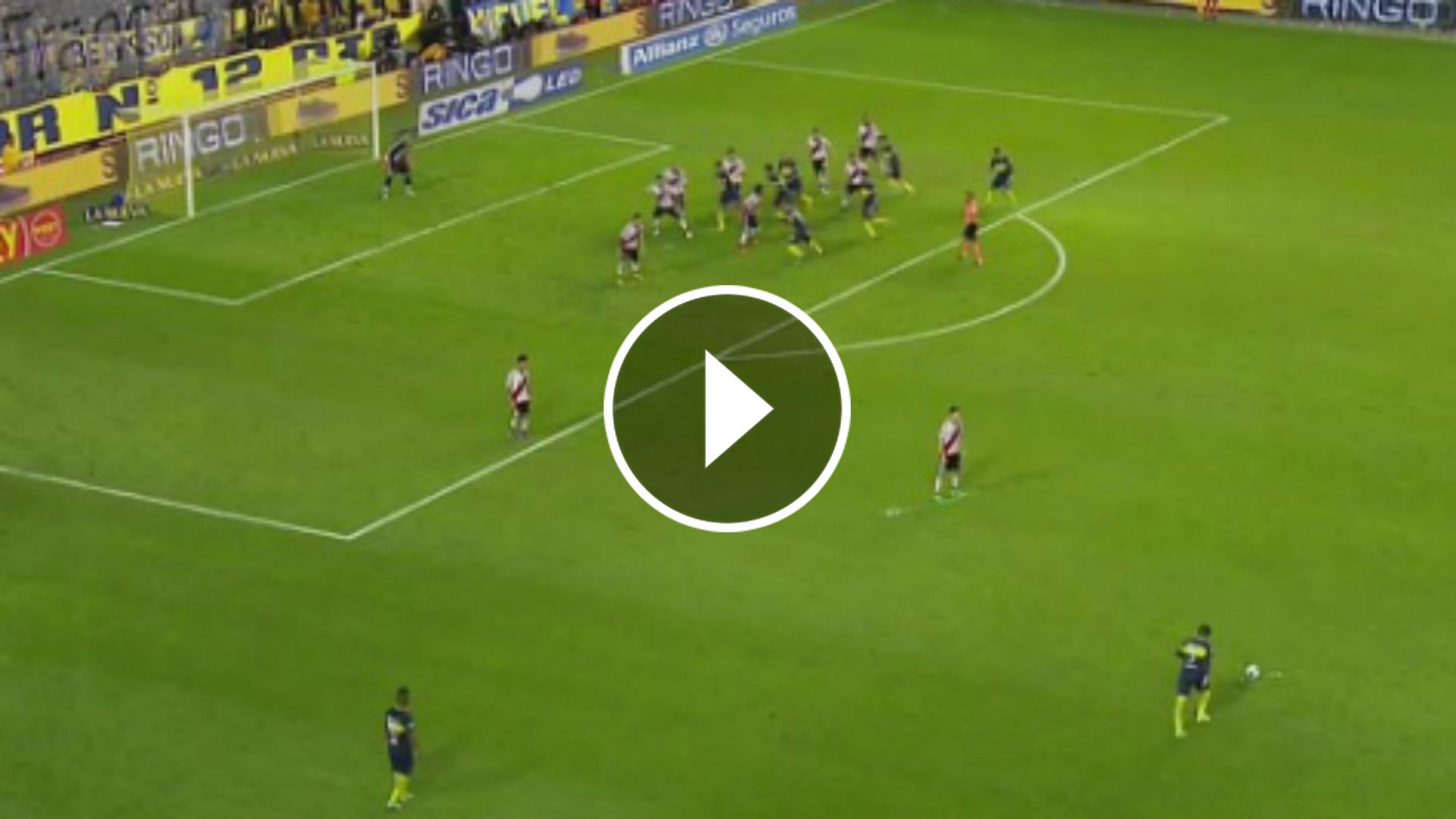 video gol gago boca river