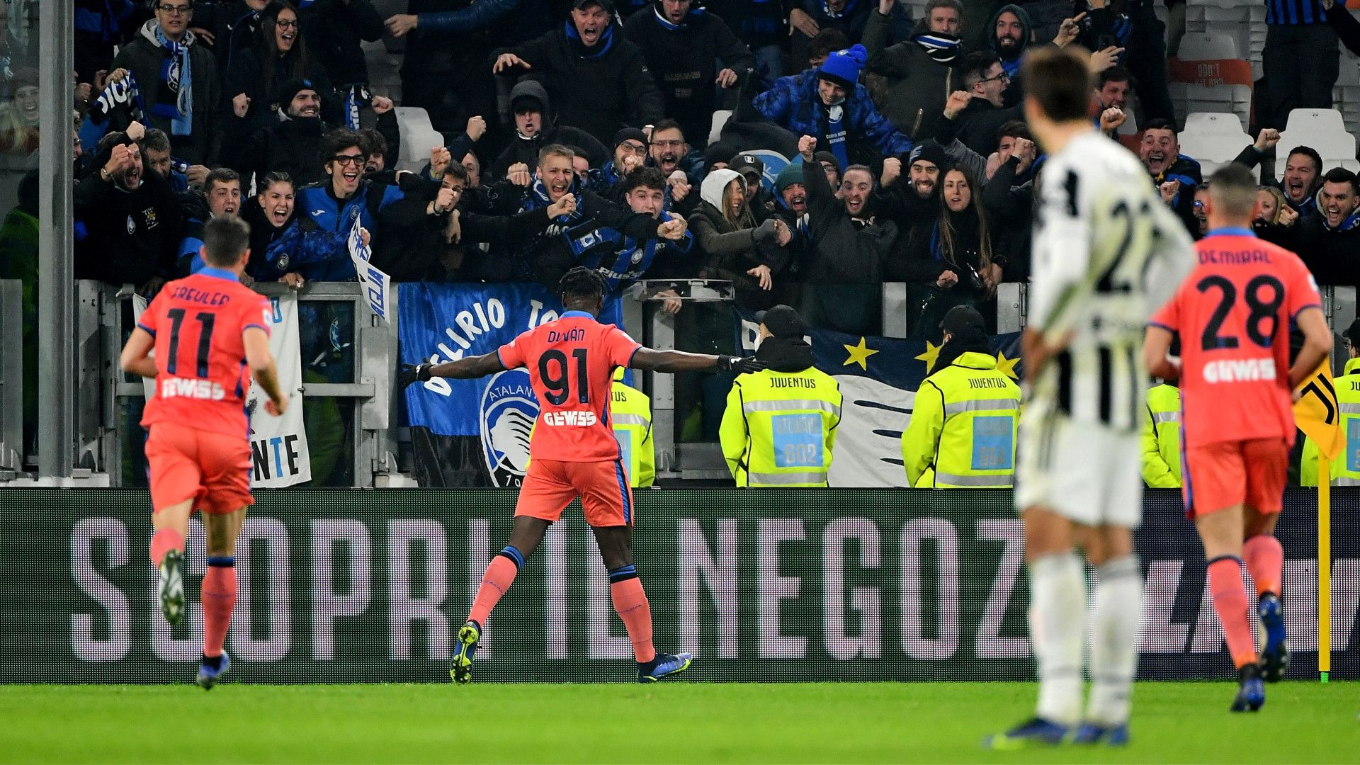 Duvan Zapata Juventus Atalanta Serie A