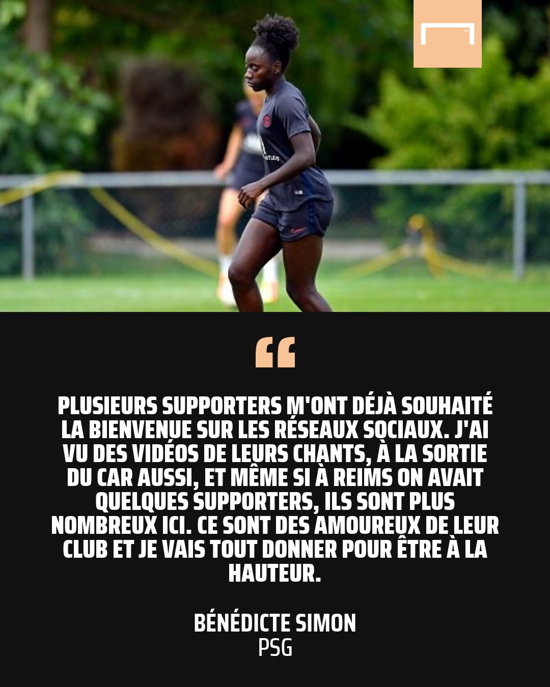 Benedicte Simon PSG