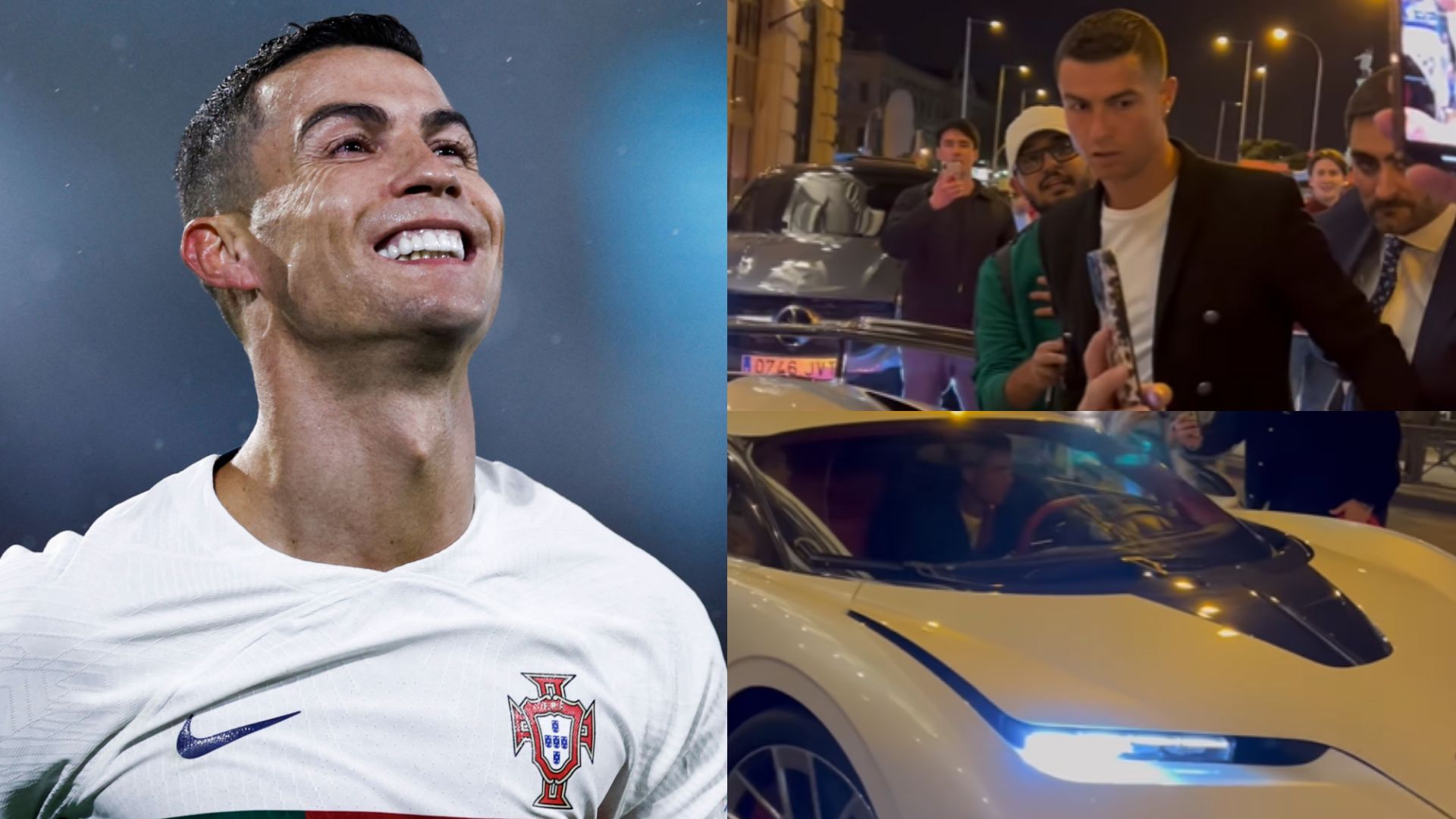 Cristiano Ronaldo car Madrid