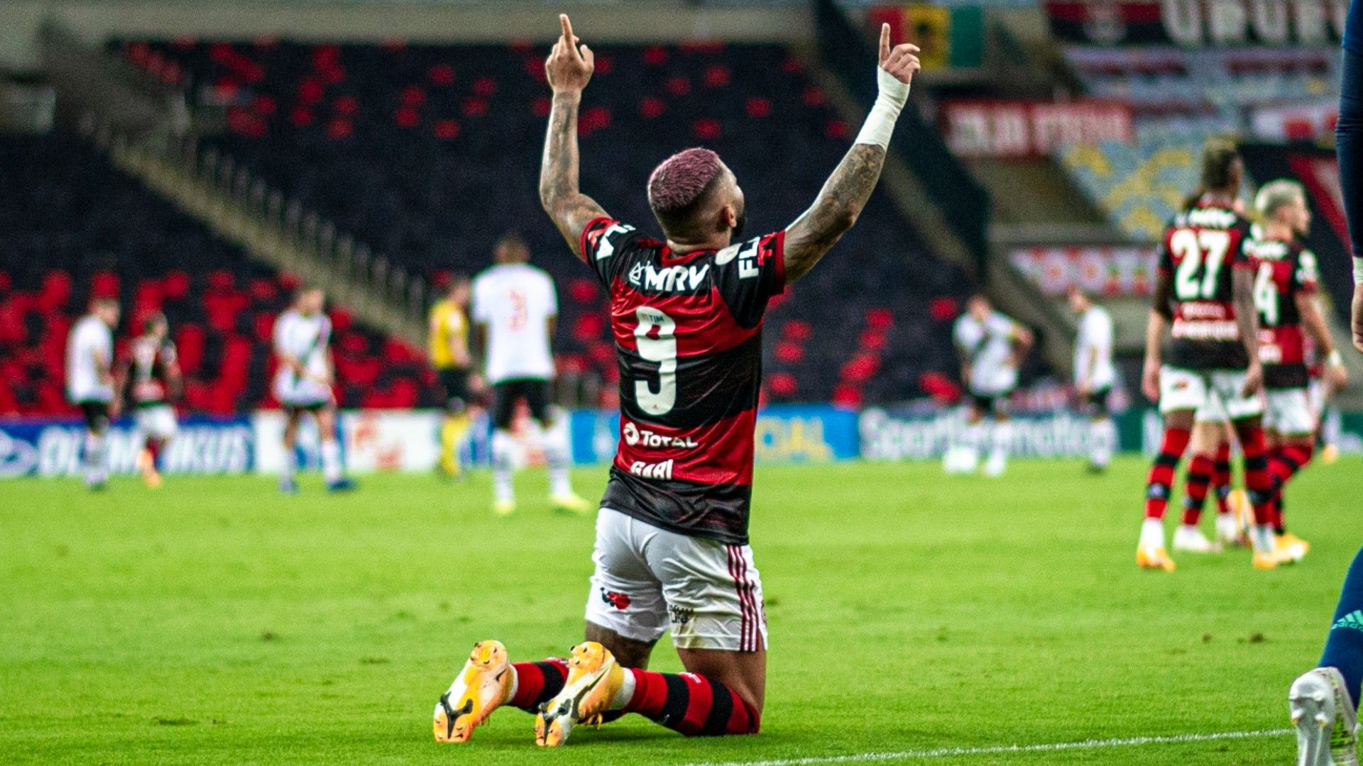 Gabigol Flamengo Vasco Brasileirão 04 02 2021