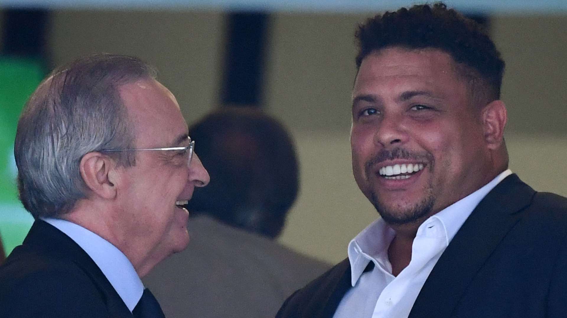 Ronaldo Nazario y Florentino Pérez