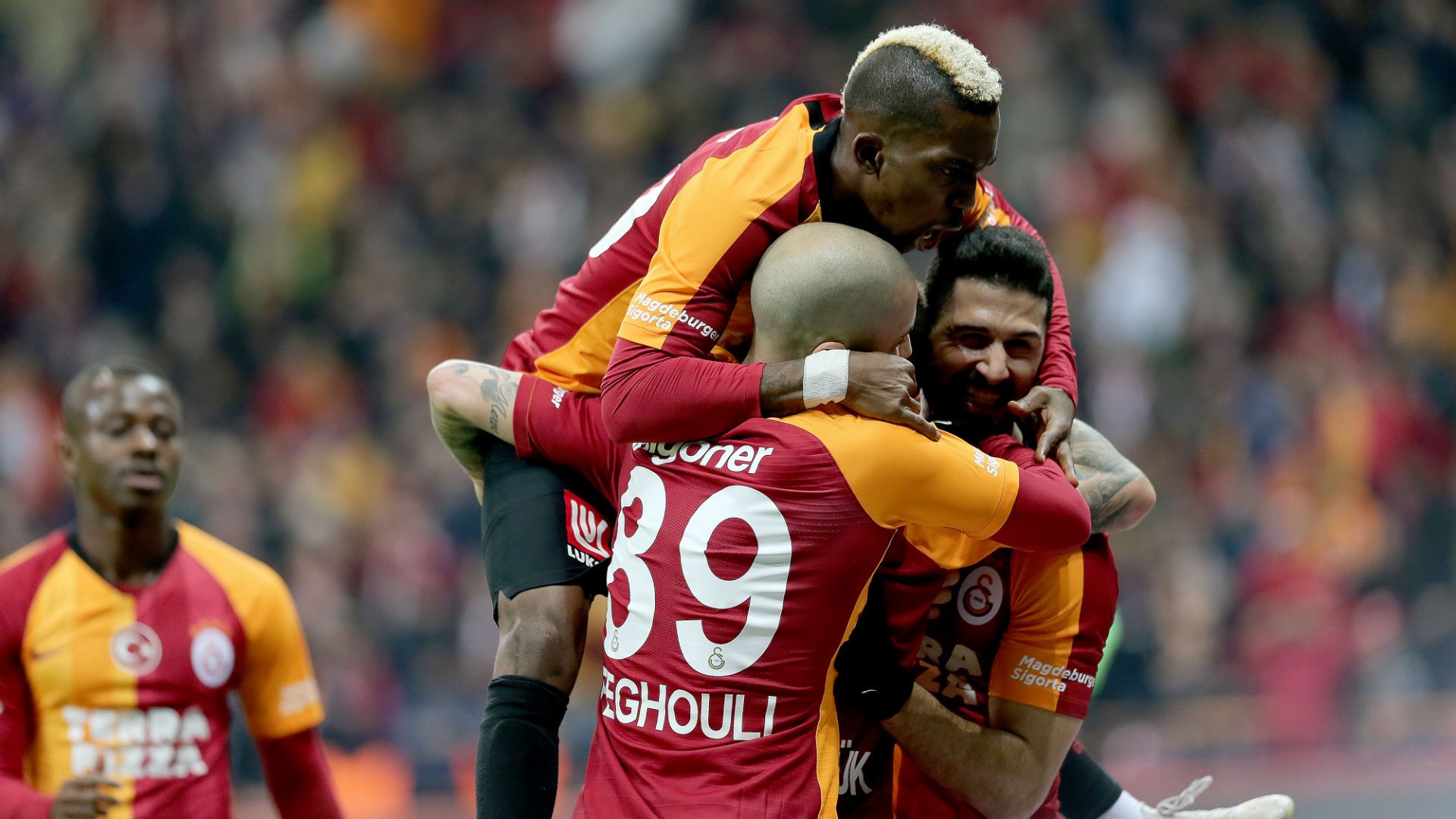 Galatasaray Sofiane Feghouli Henry Onyekuru Emre Akbaba 16022020