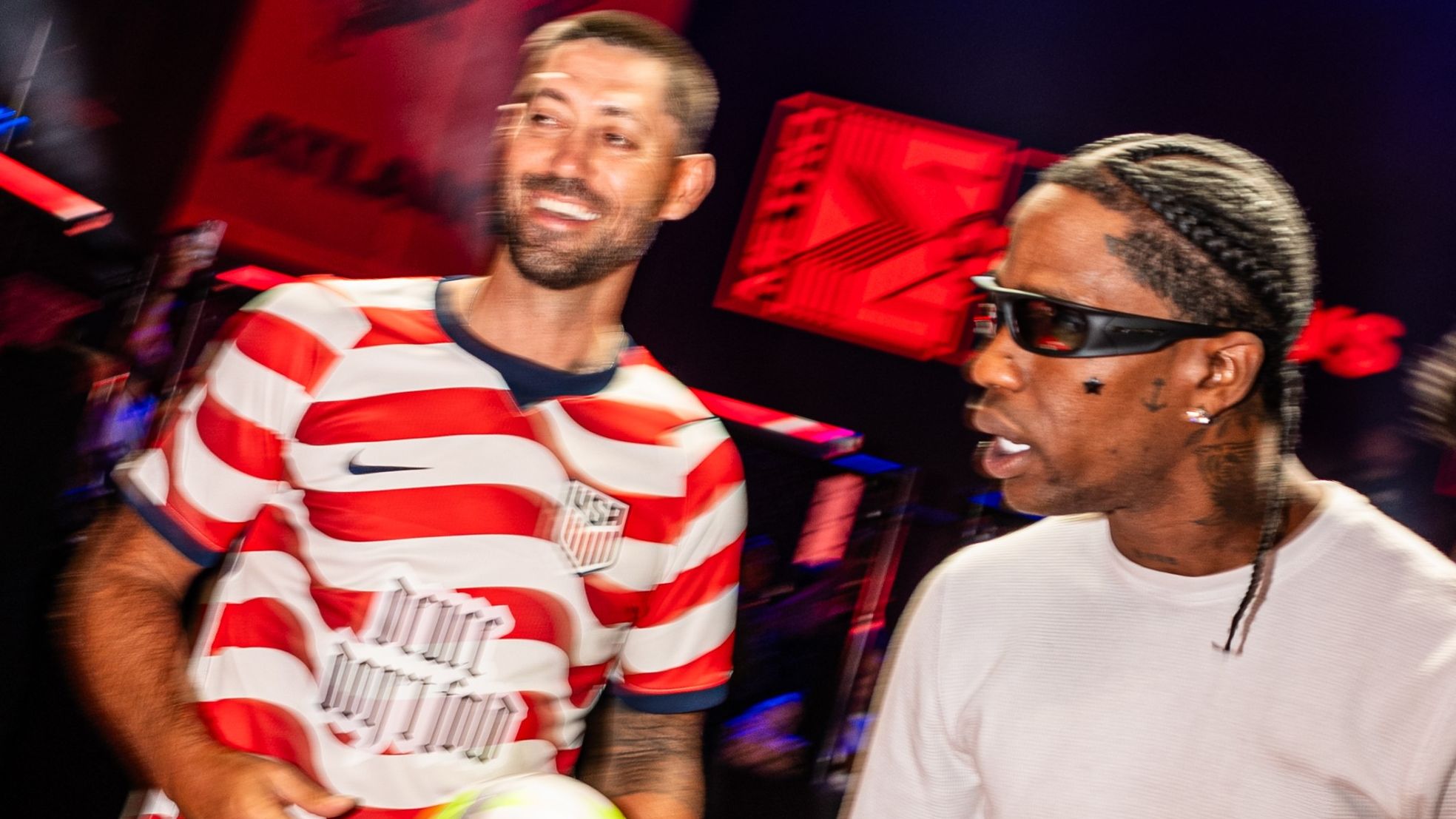 Clint Dempsey Travis Scott
