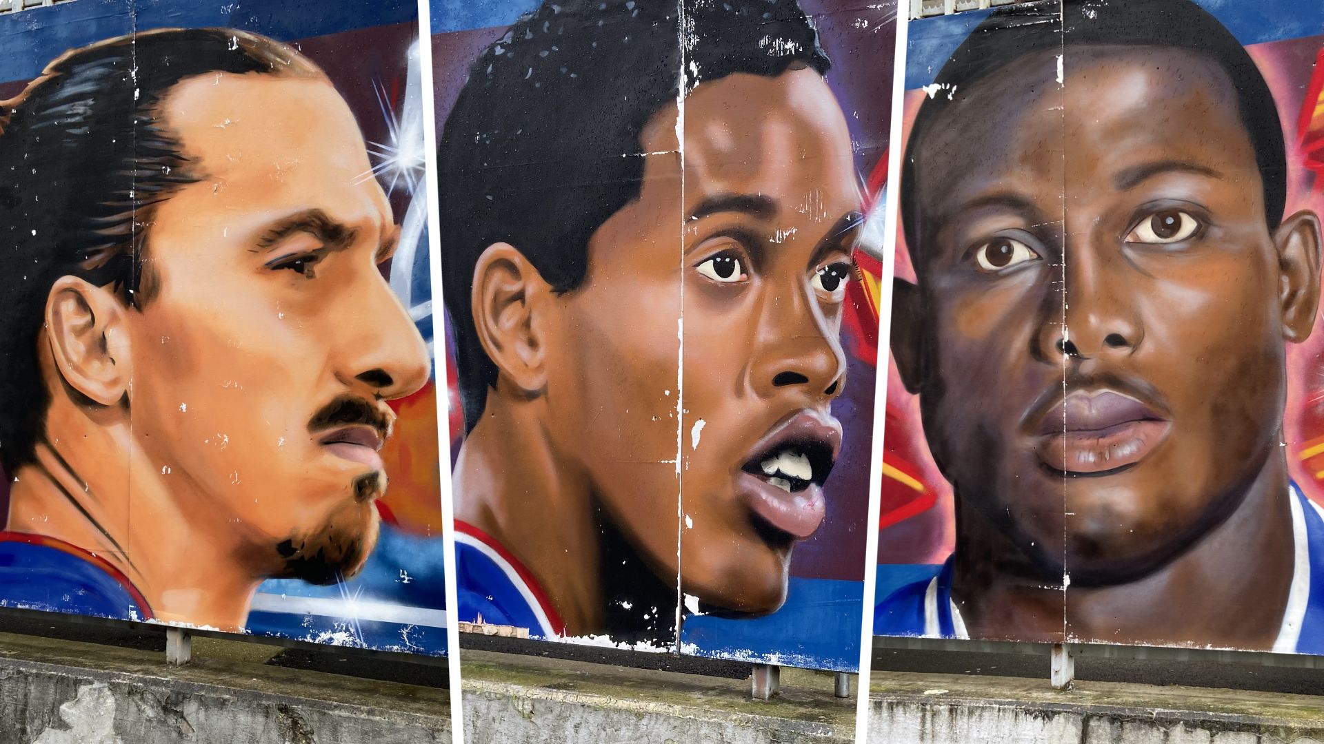 Ibrahimovic Ronaldinho Weah PSG