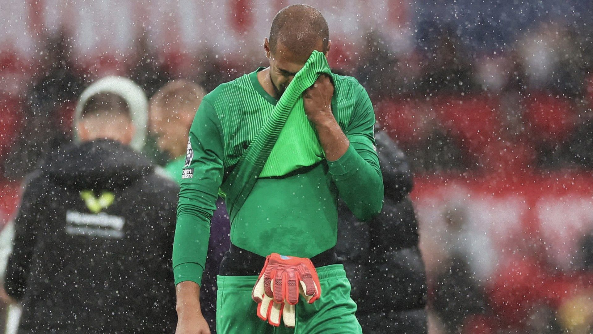 Robert Sanchez sent off