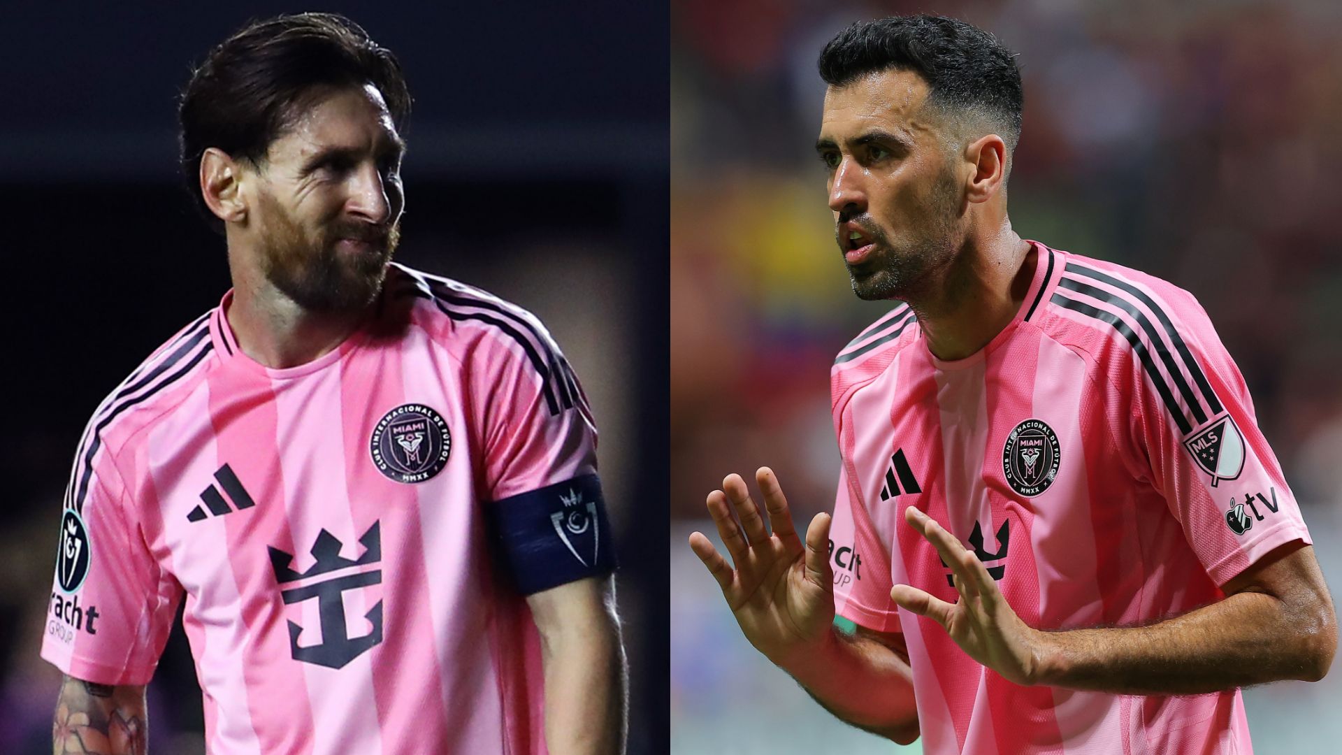 Lionel Messi Sergio Busquets Inter Miami 2025