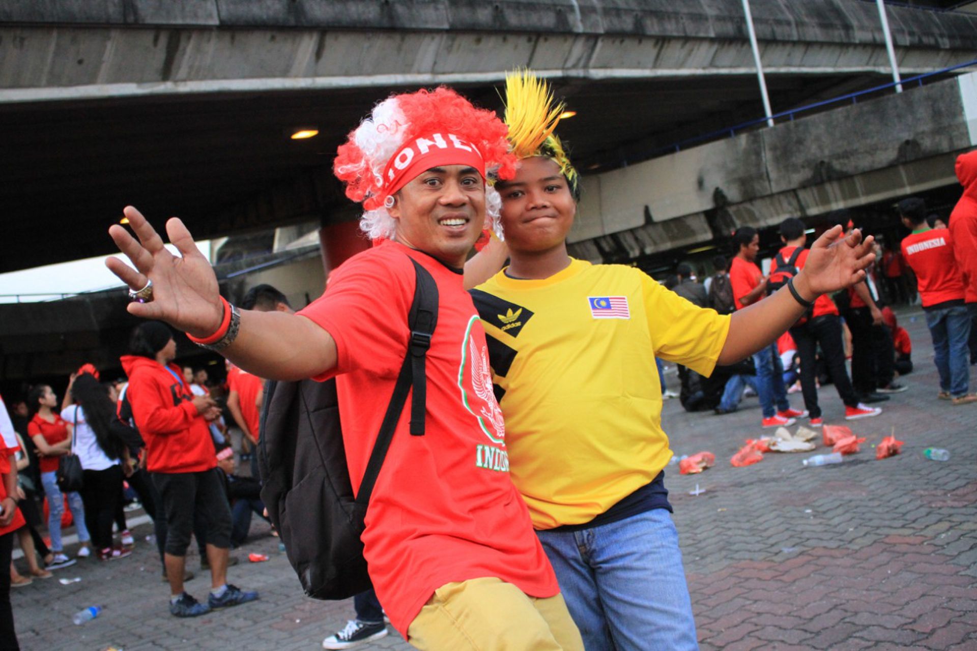 Fans Suporter Indonesia & Malaysia