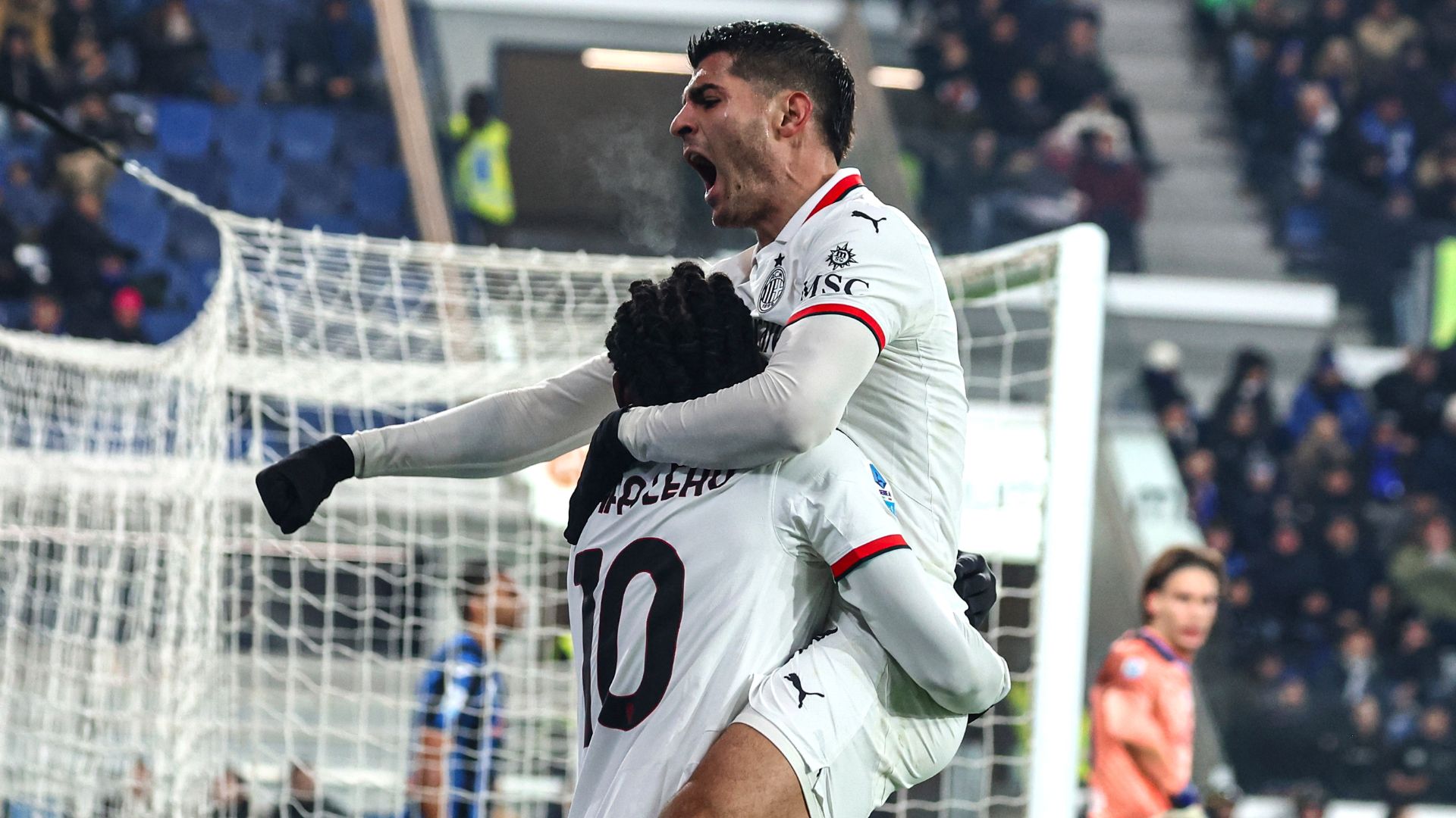 Leao Morata Milan Champions League