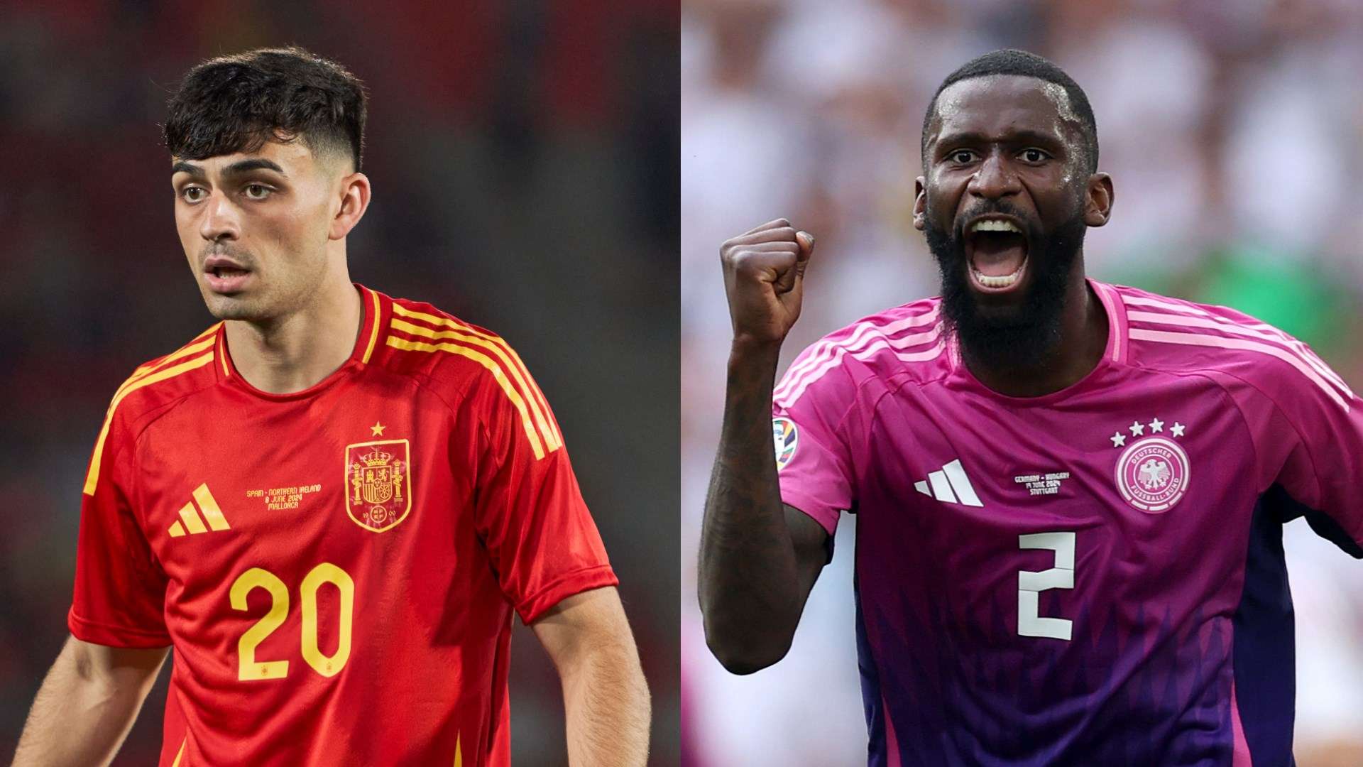 Pedri Rudiger Spain Germany
