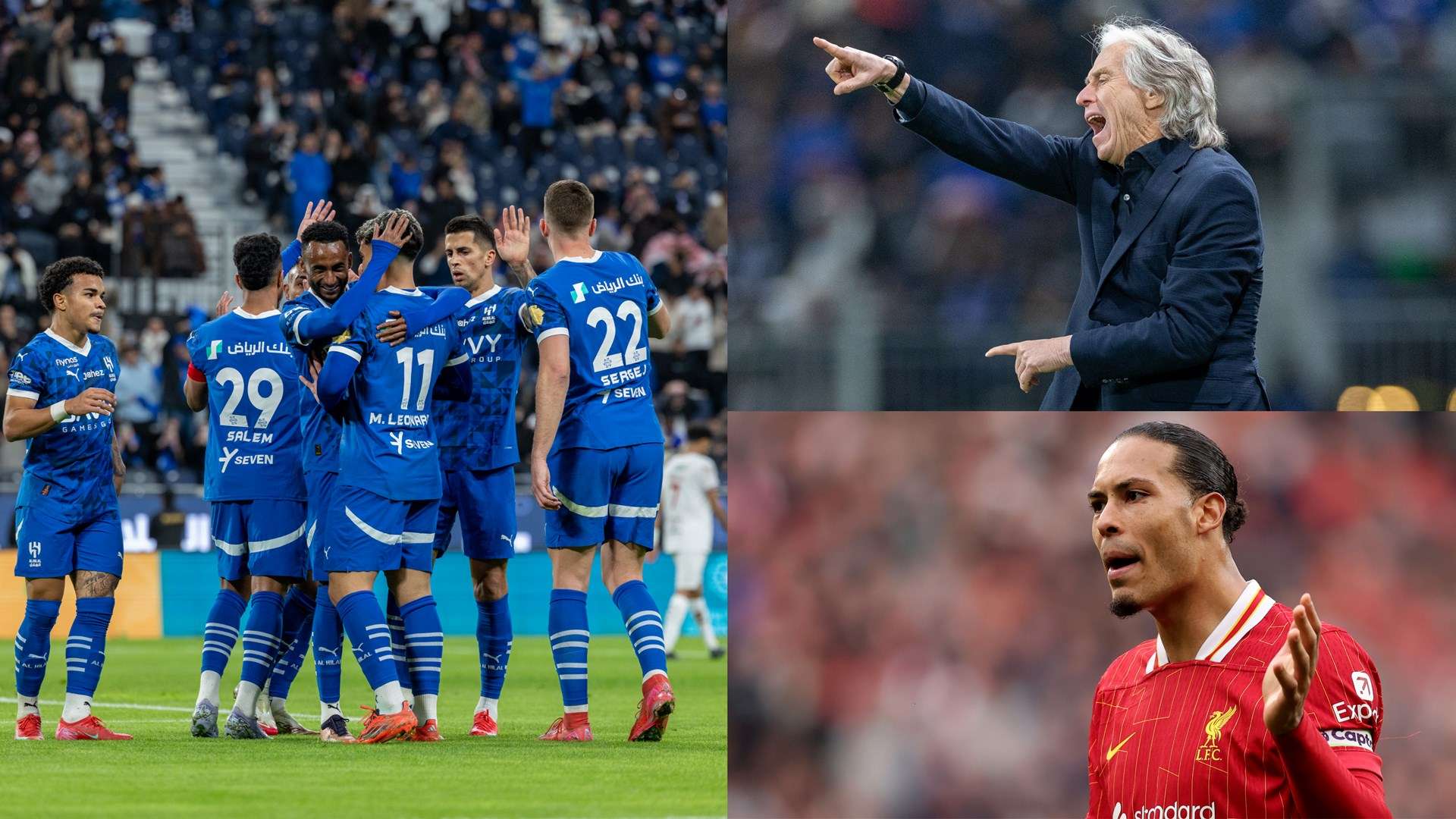 Al Hilal Jorge jesus Virgil van Dijk