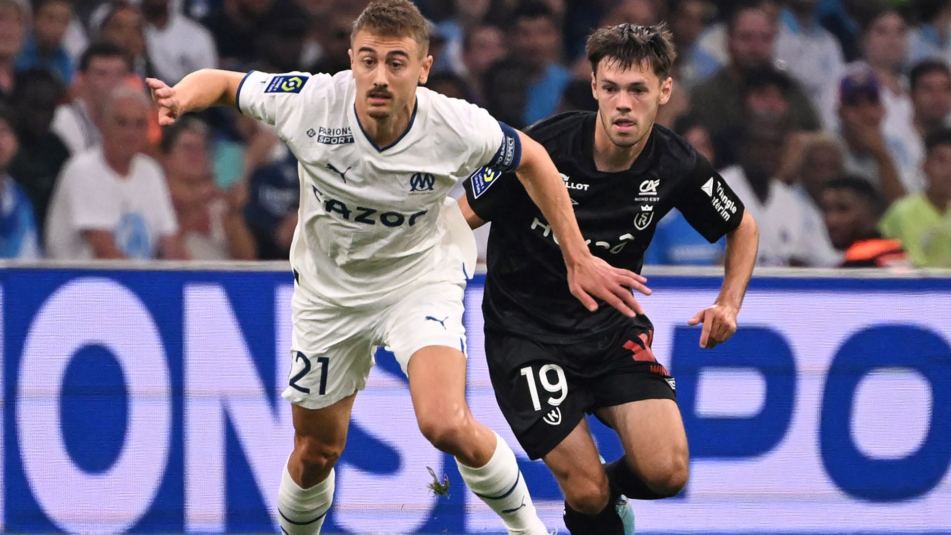 Valentin Rongier Marseille Reims Football Ligue 1 07082022