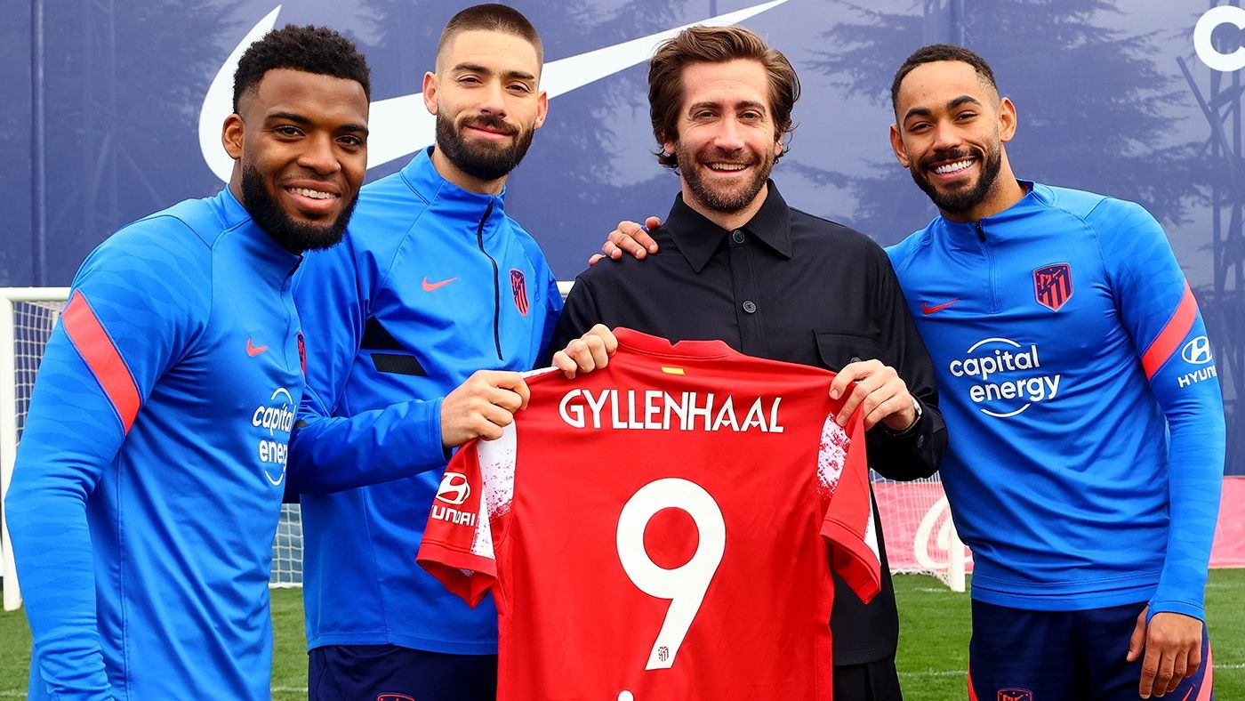 Jake Gyllenhaal meets Atletico Madrid