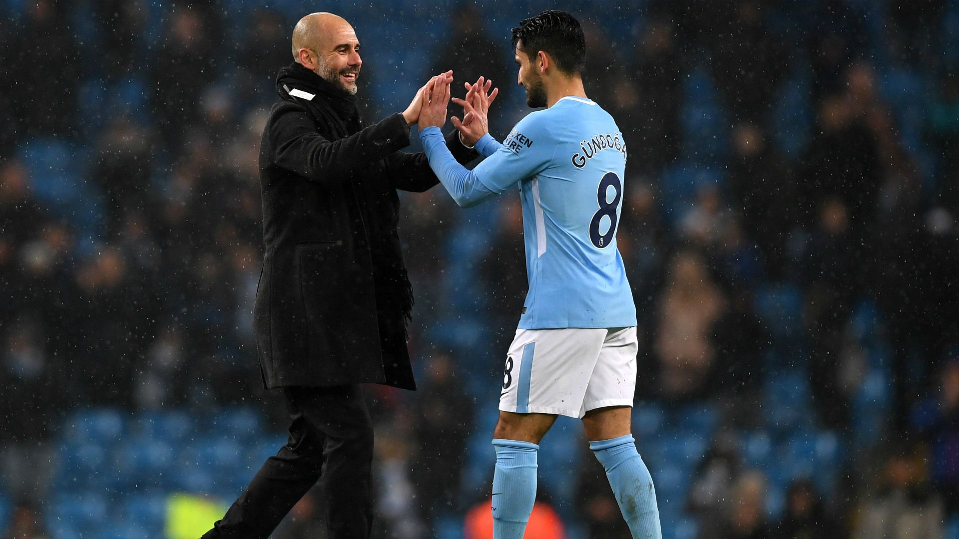 Ilkay Gündogan Pep Guardiola Manchester City