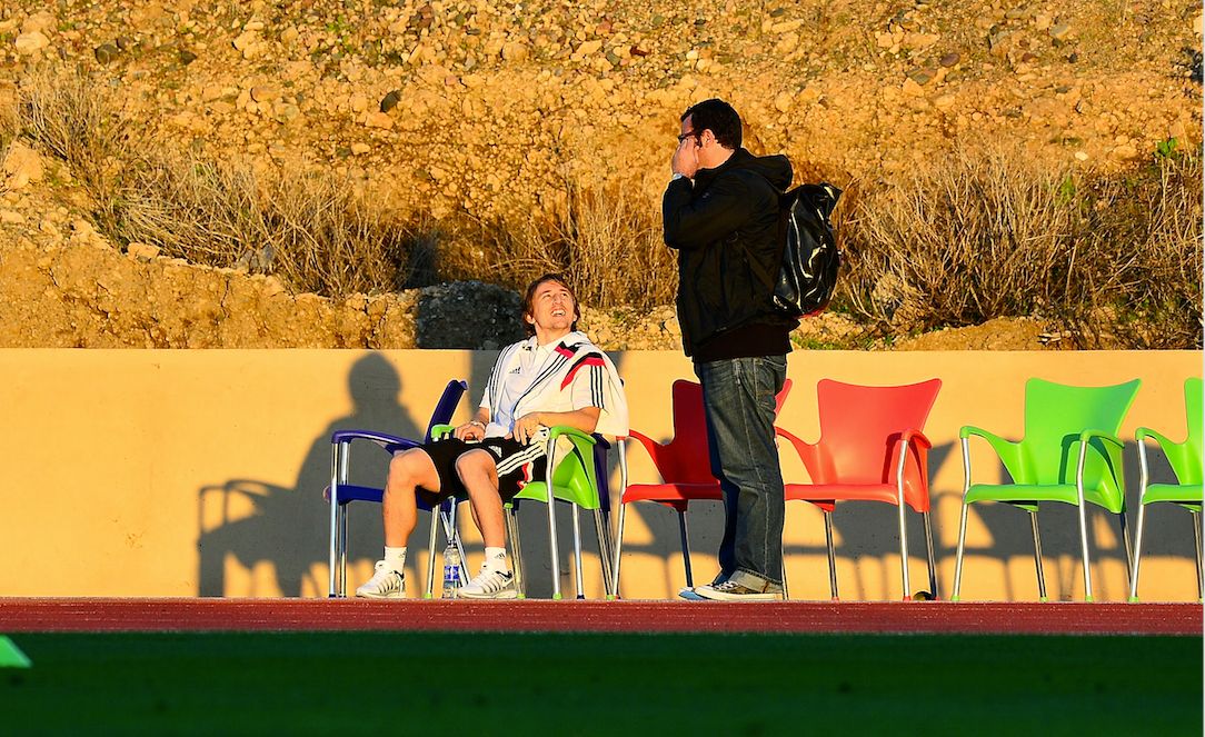 Luka Modric, Real Madrid training, the Club World Cup in 2014, Morocco, Marrakech