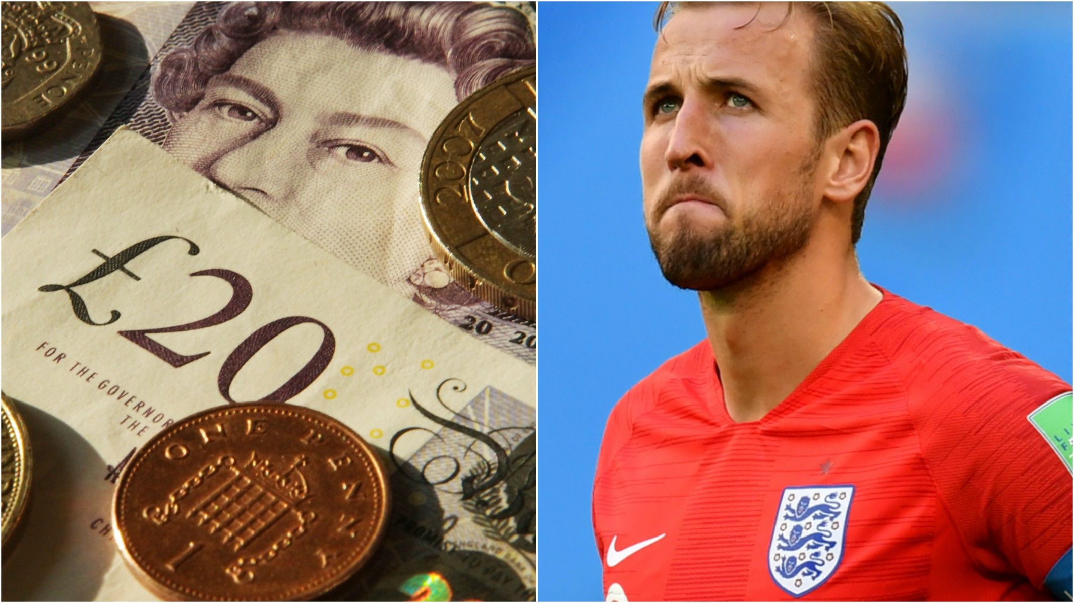 GFX Harry Kane Cedula libra esterlina