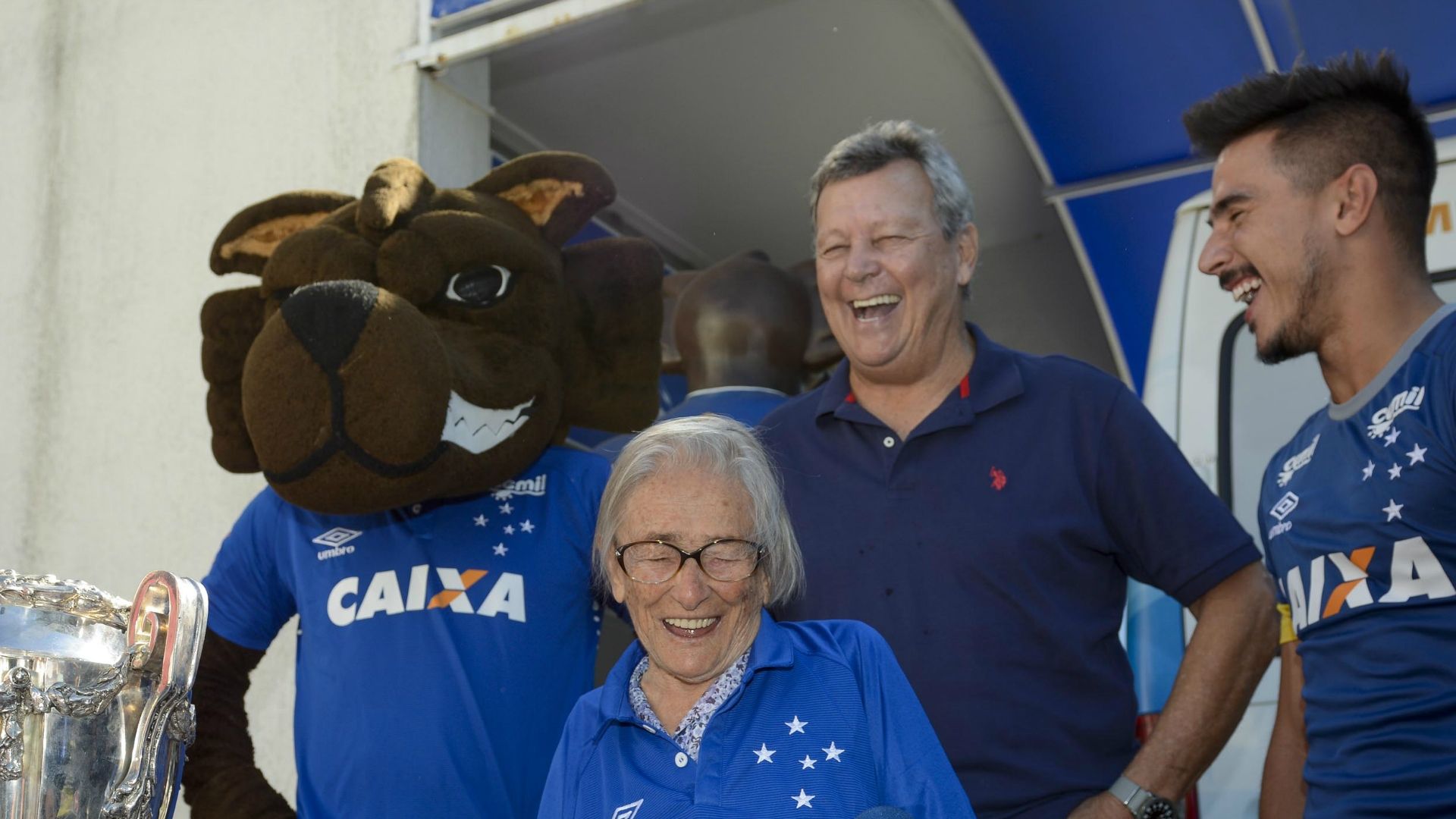 Raul Plassmann, Irmã Carmem, Willian e Raposão Cruzeiro