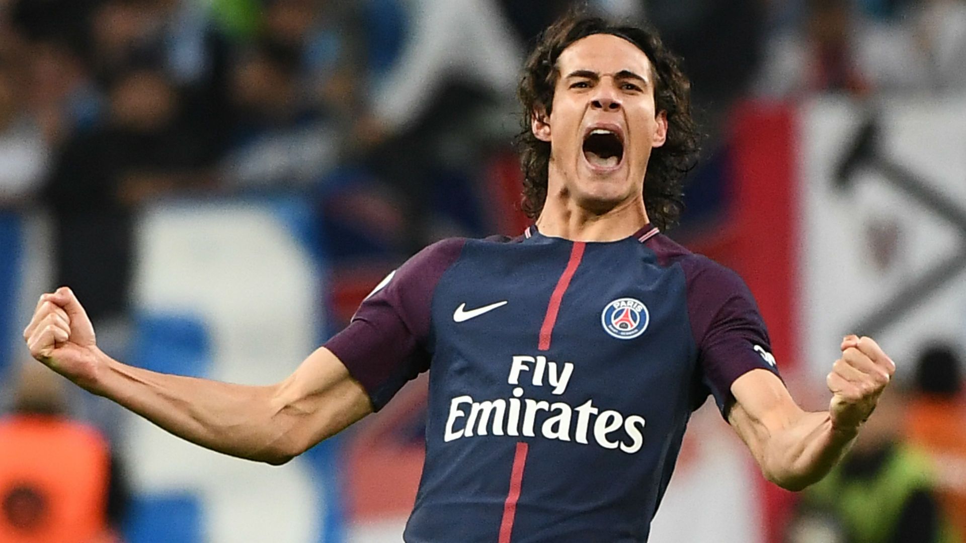 Edinson Cavani Marseille PSG Ligue 1 22102017