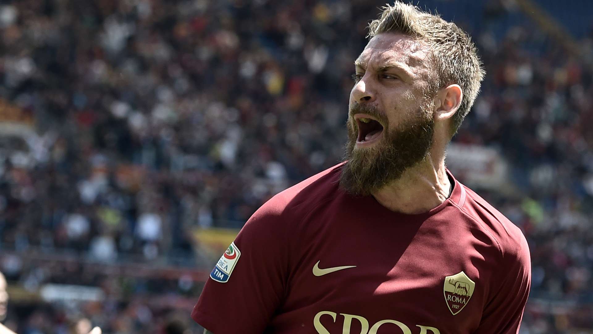 Daniele De Rossi Roma Lazio Serie A