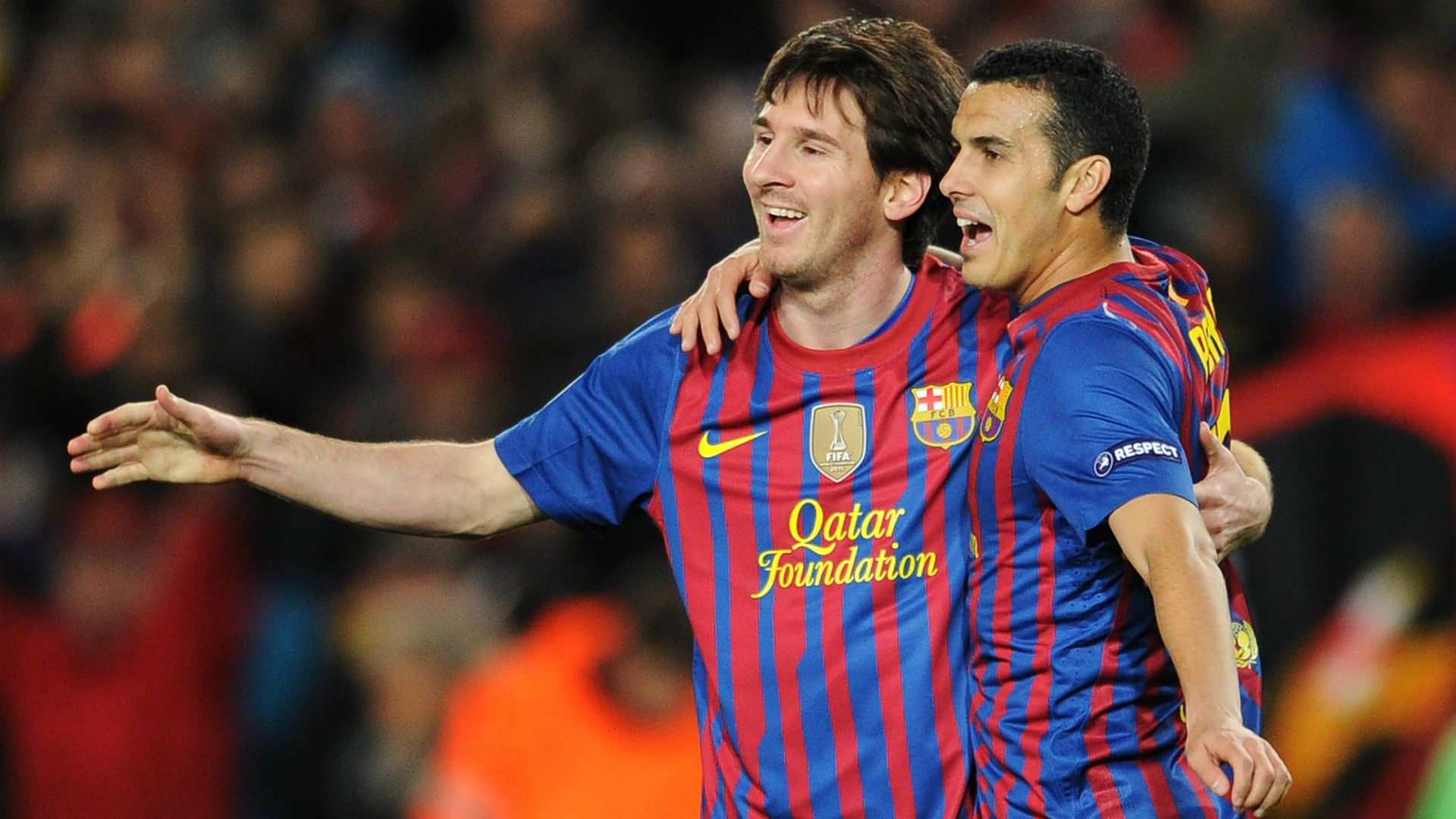 Lionel Messi Barcelona Bayer Leverkusen Champions 07032012