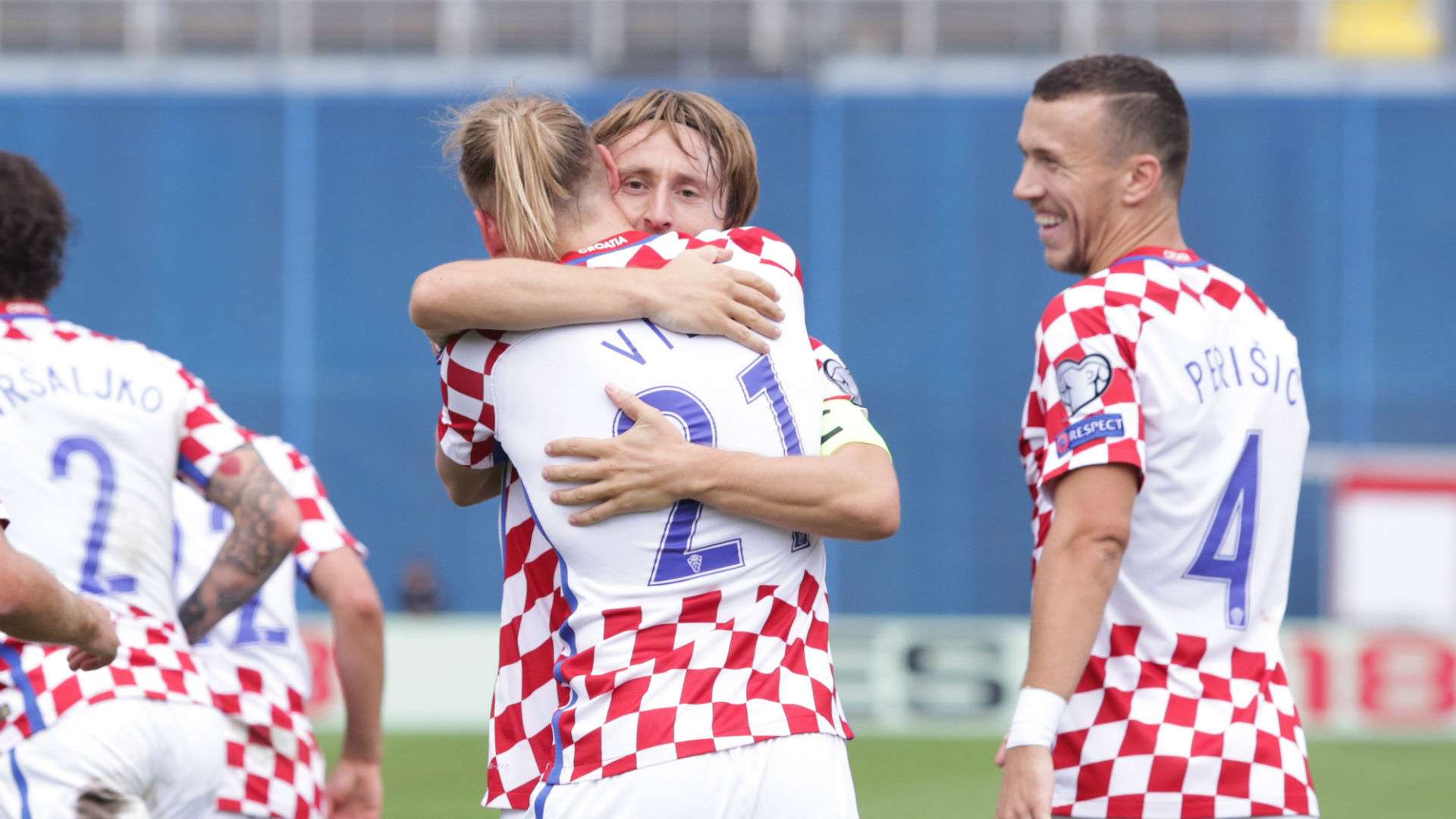 Modric Vida Croatia Kosovo WC Qualification